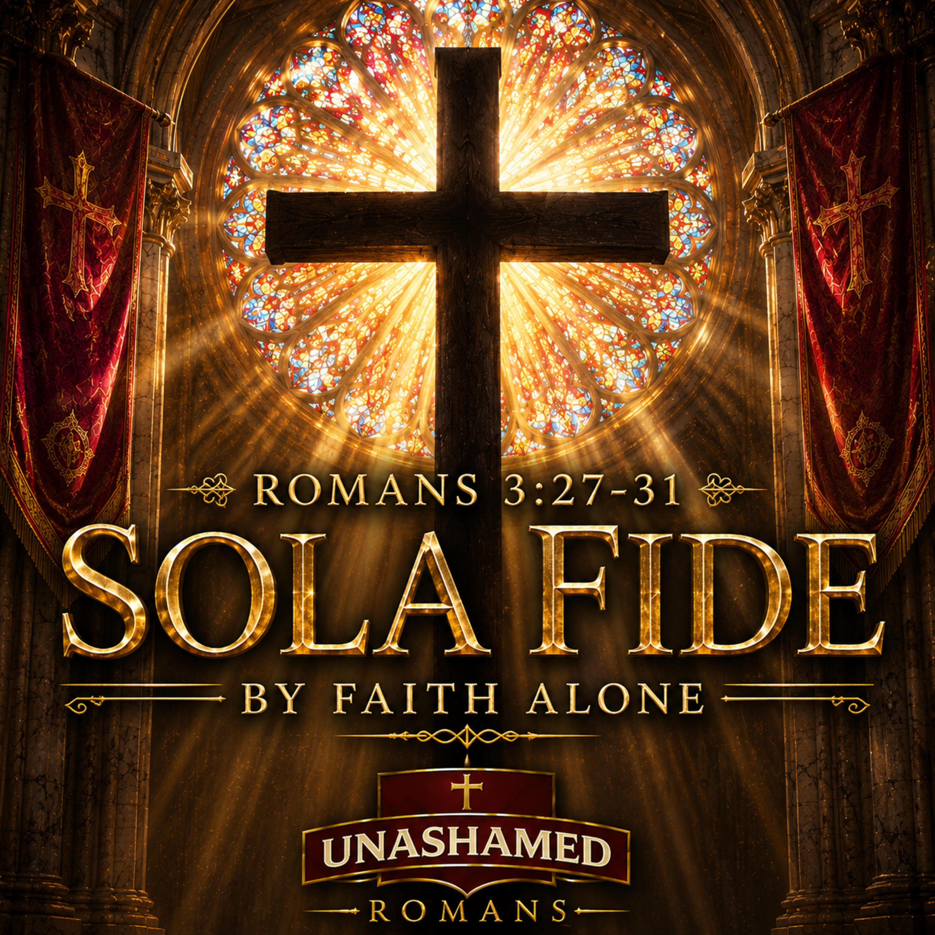 UNASHAMED: Sola Fide (Romans 3: 27-31) episode artwork