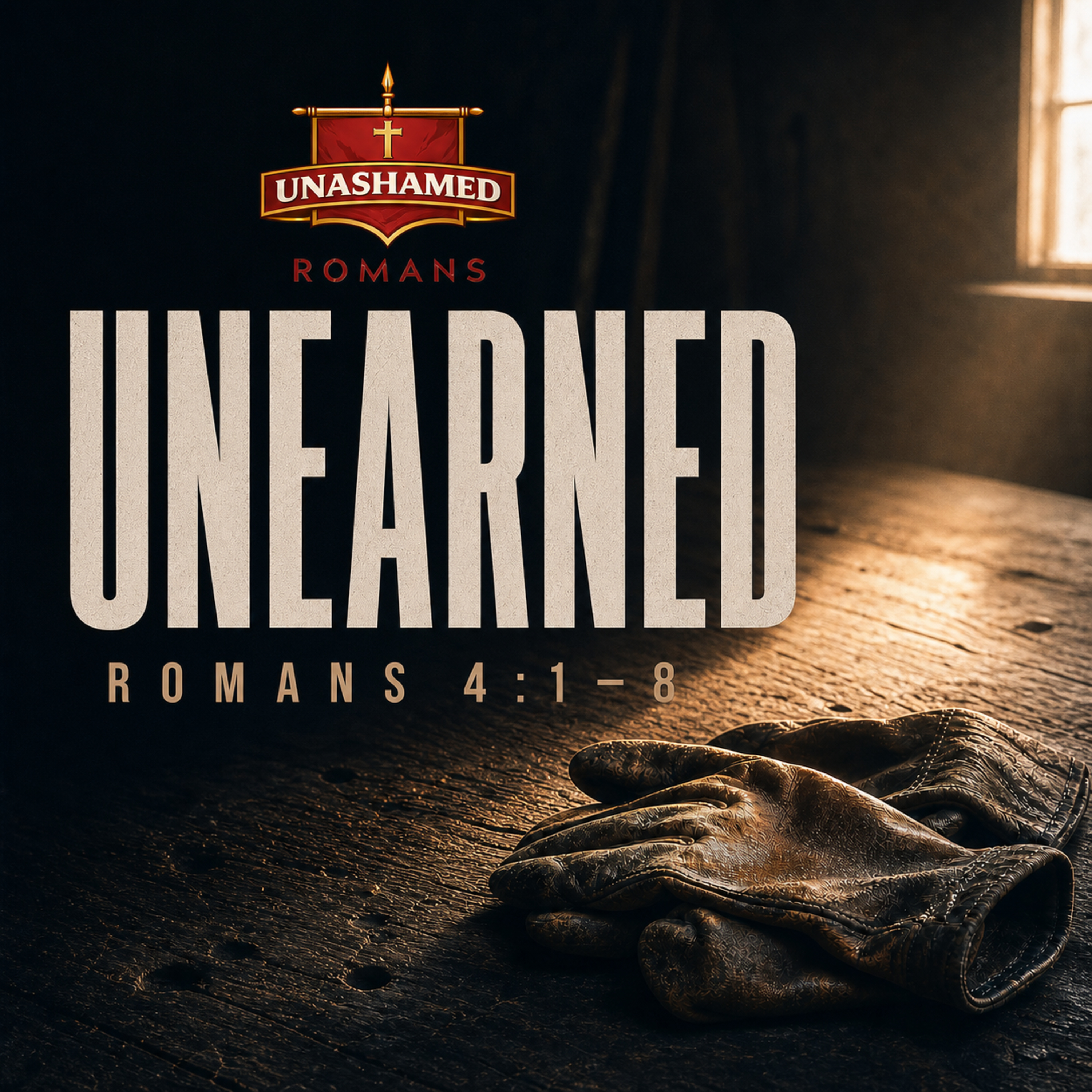 UNASHAMED: UNEARNED (Romans 4: 1-8) episode artwork