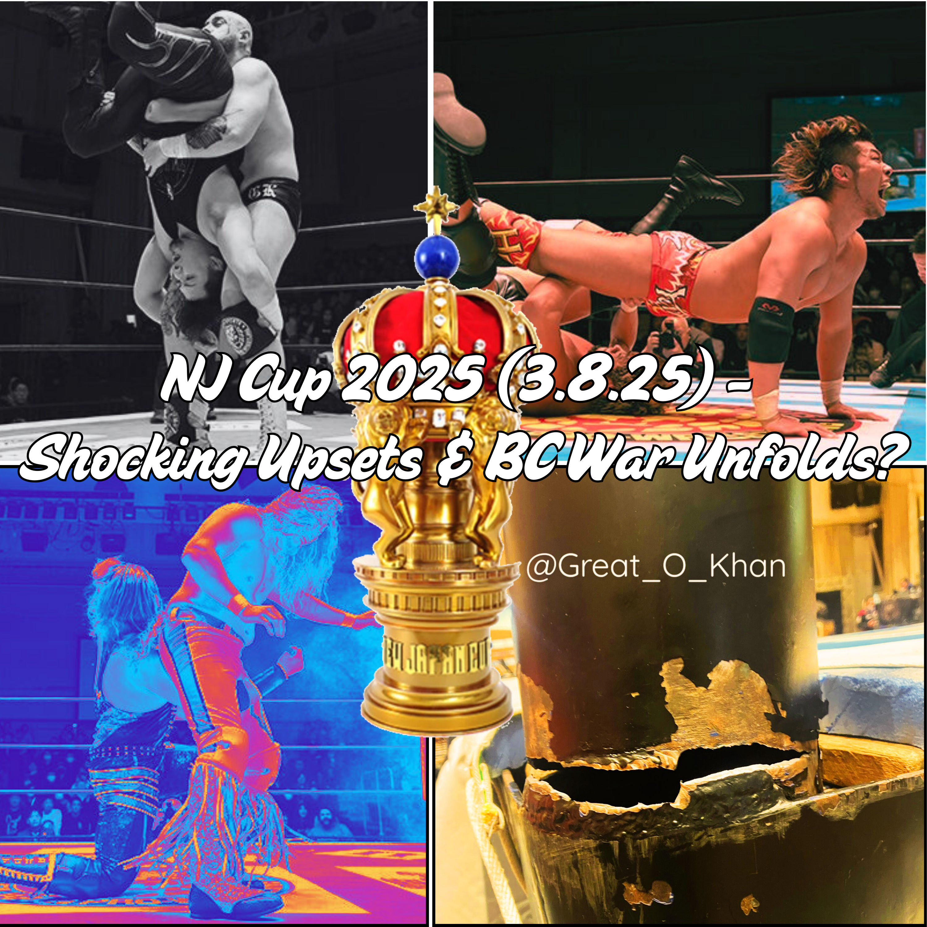 New Japan Cup 2025: Night 1 Recap – Shocking Upsets & Bullet Club War Brewing? episode artwork