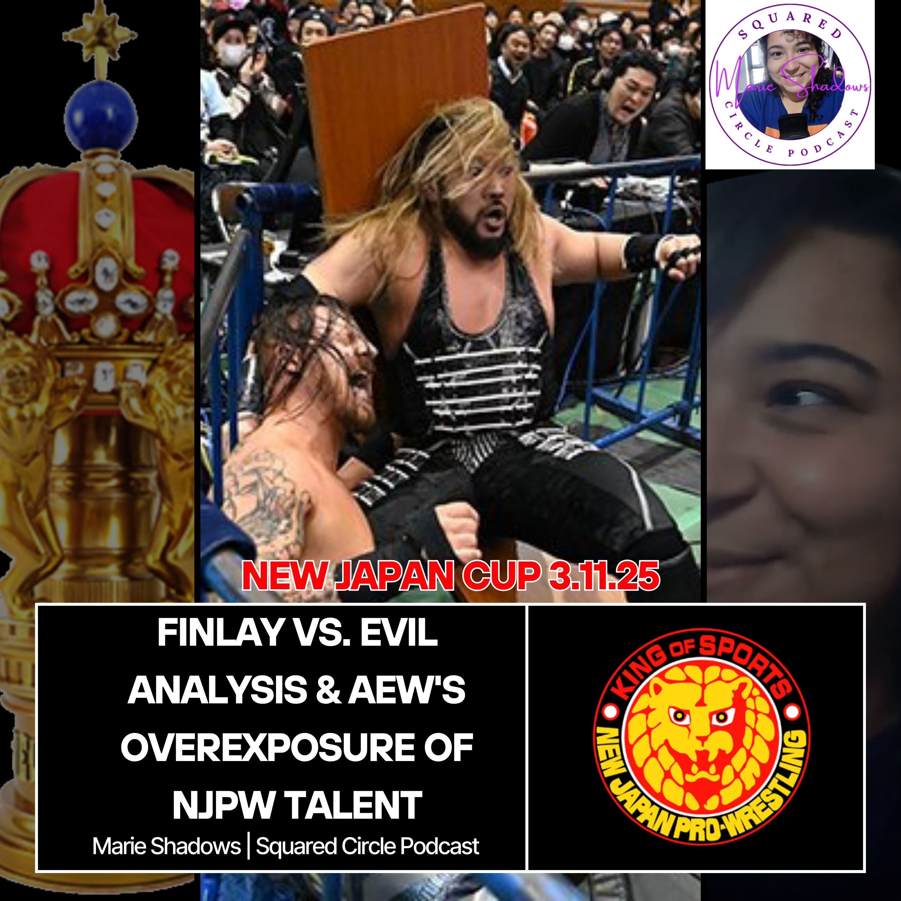 Finlay vs. Evil Analysis & AEW's Overexposure of NJPW Talent | New Japan Cup 3.11.25 review episode artwork