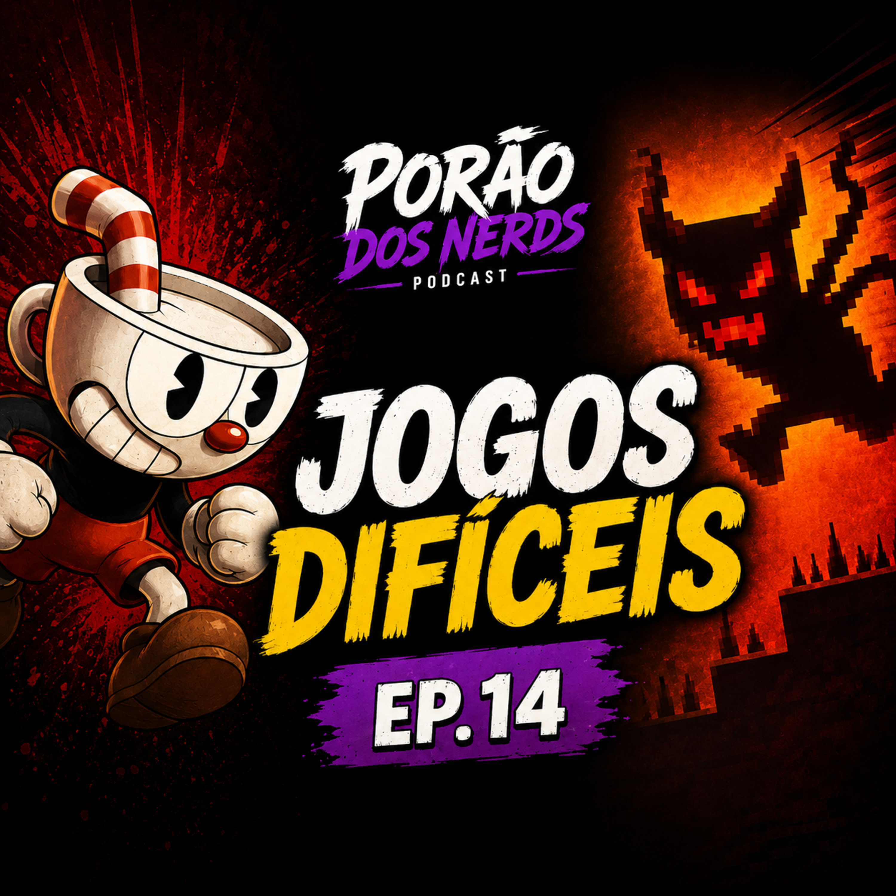 Porão dos Nerds #14 - Jogos difíceis que você não LEMBRA que EXISTIRAM!! episode artwork