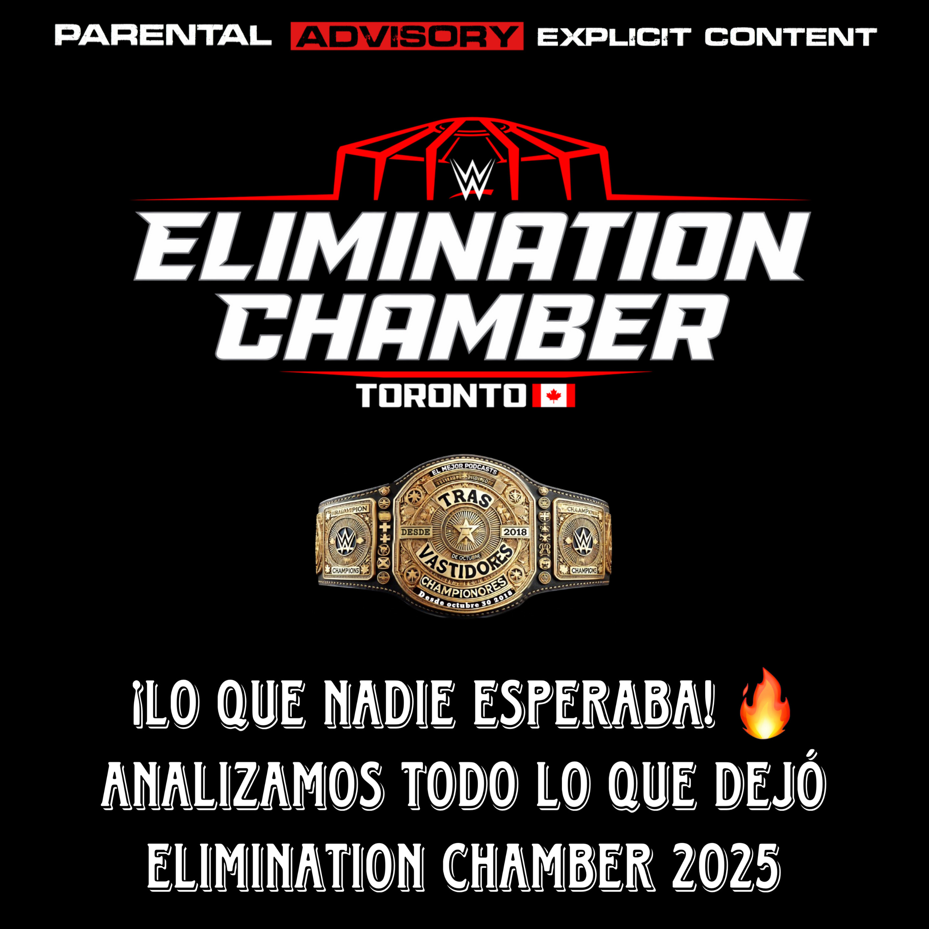 ¡LO QUE NADIE ESPERABA! 🔥 Analizamos TODO lo que dejó Elimination Chamber 2025 episode artwork