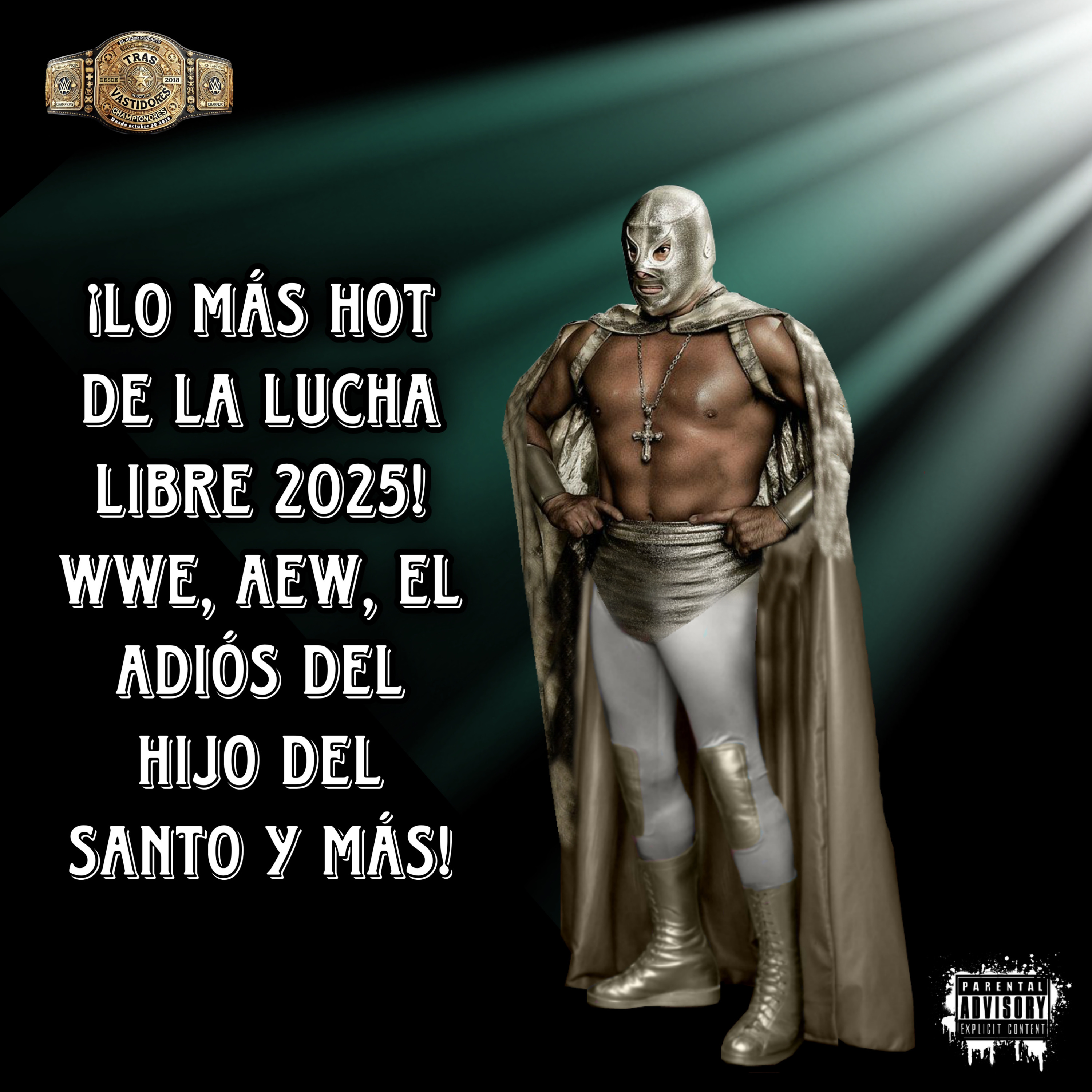 ¡Lo Más HOT de la Lucha Libre 2025! WWE, AEW, El Adiós del Hijo del Santo y Más! episode artwork