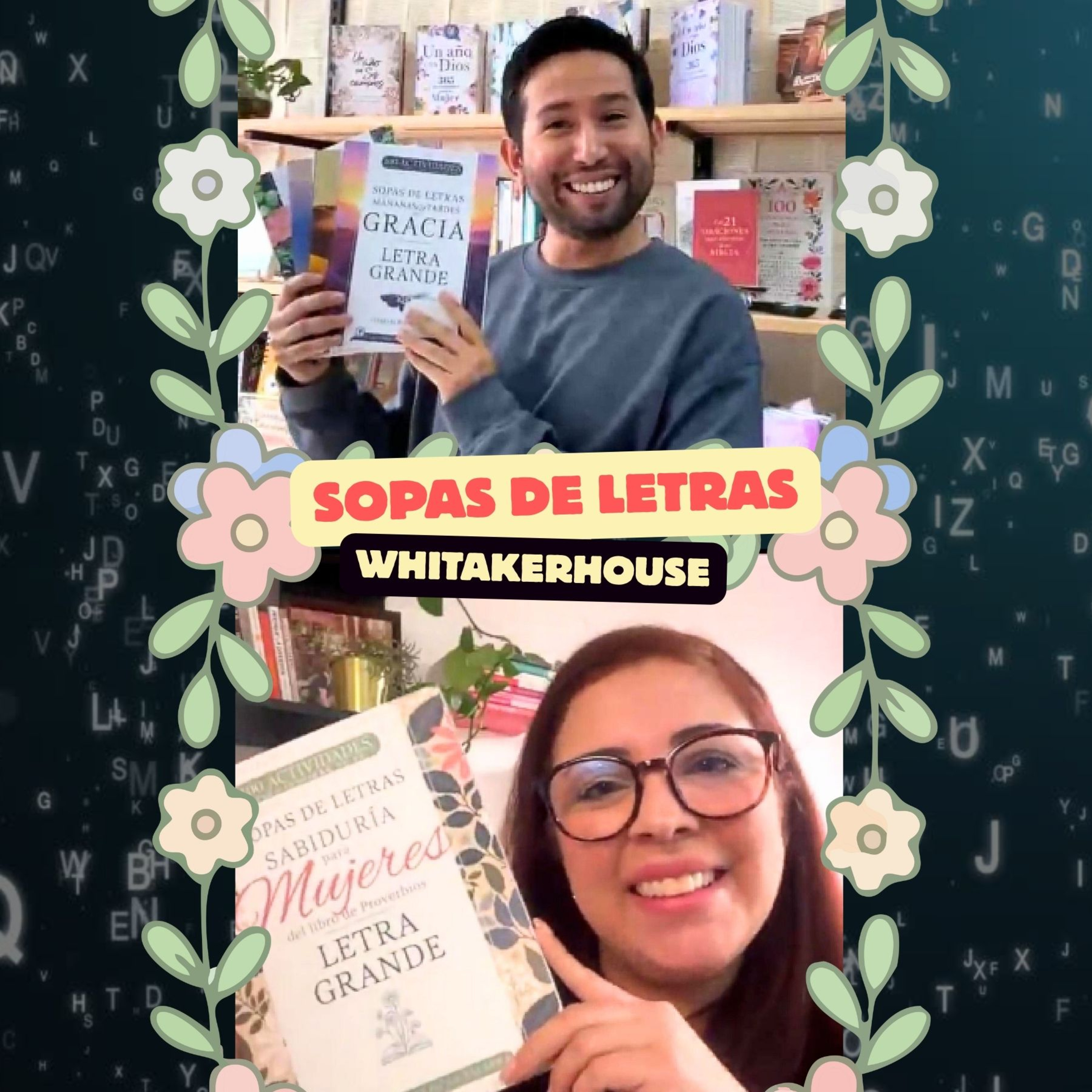 📖 Sopas de Letras en Letra Grande - Buscadores de la Palabras - Editorial Whitakerhouse en español