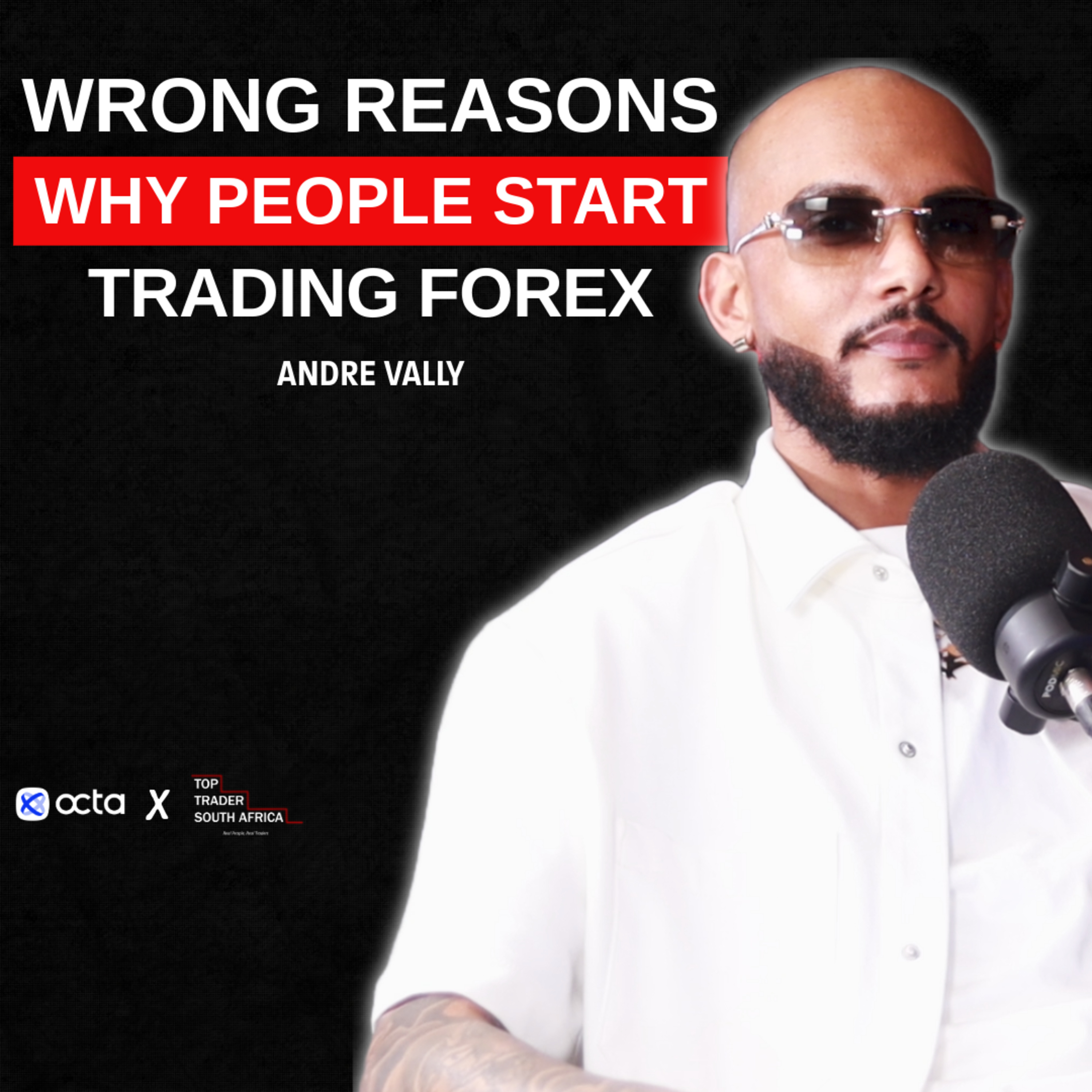 “I’m MARRIED to US30, GOLD is my SIDE CHICK” | Andre Vally breaks down TRADING PSYCHOLOGY | EP94