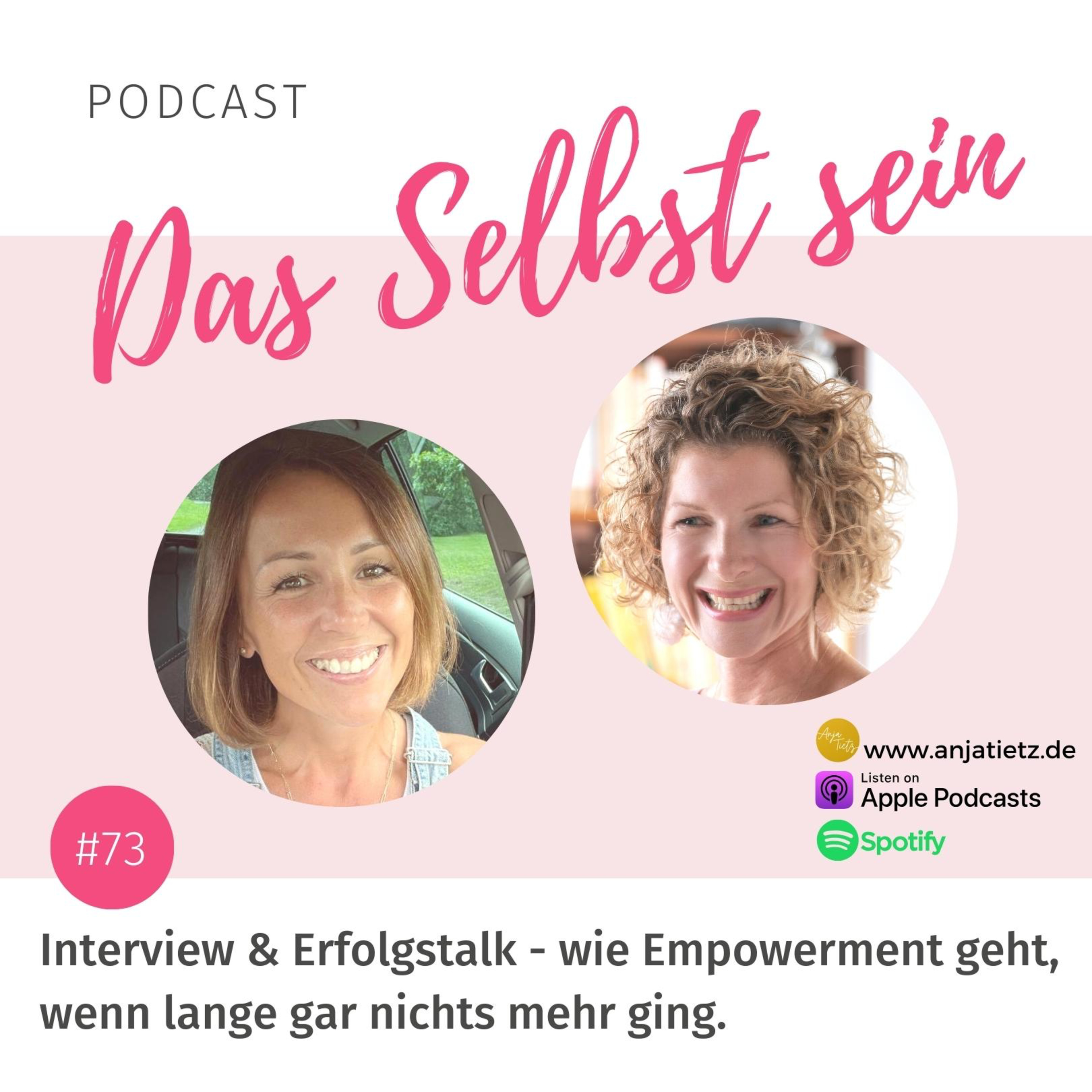 #73 INTERVIEW & ERFOLGSTALK mit Monika Blechinger - Wie Empowerment geht, wenn lange gar nichts mehr ging. episode artwork