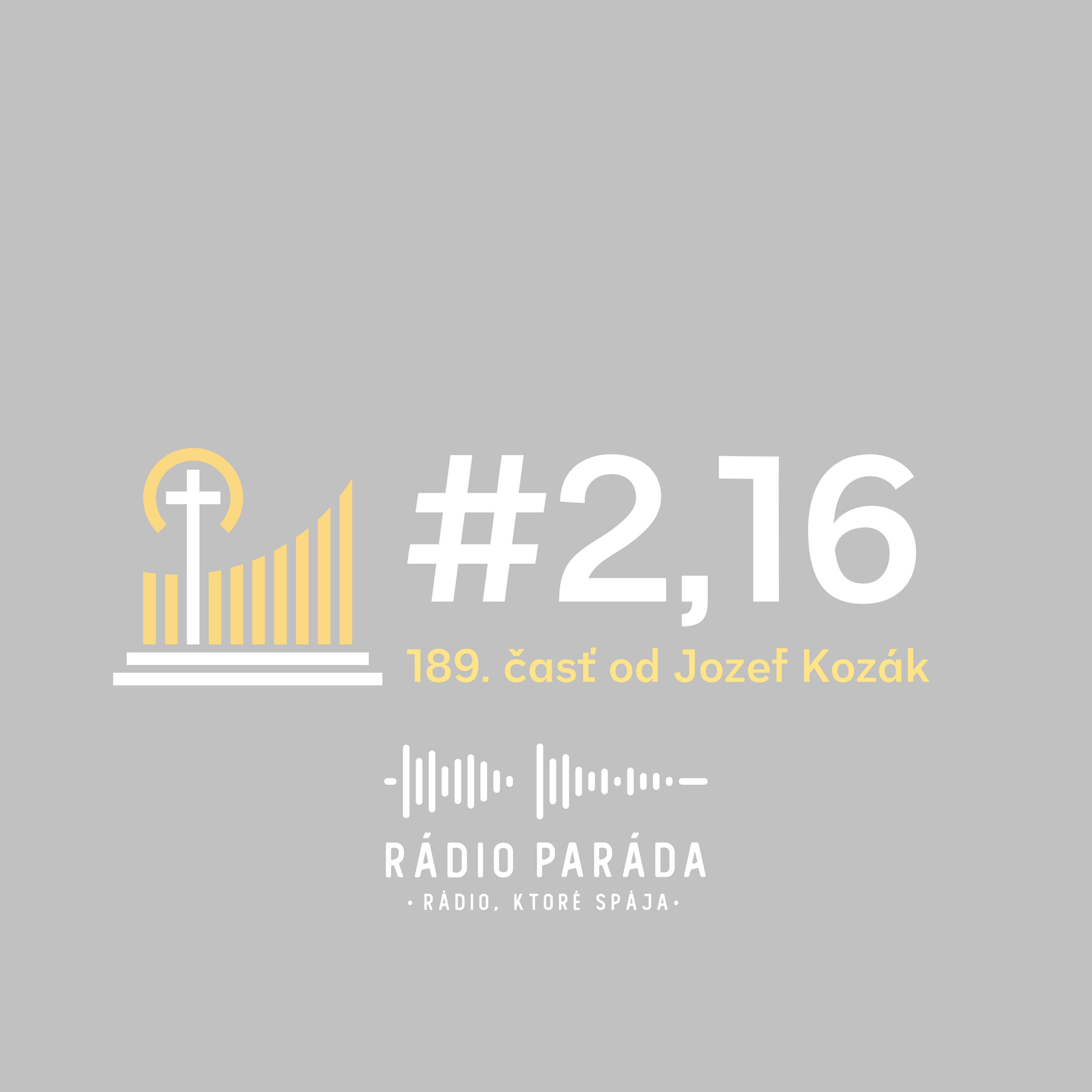 Podcast #2,16 - 189. časť (22.3.2026) episode artwork