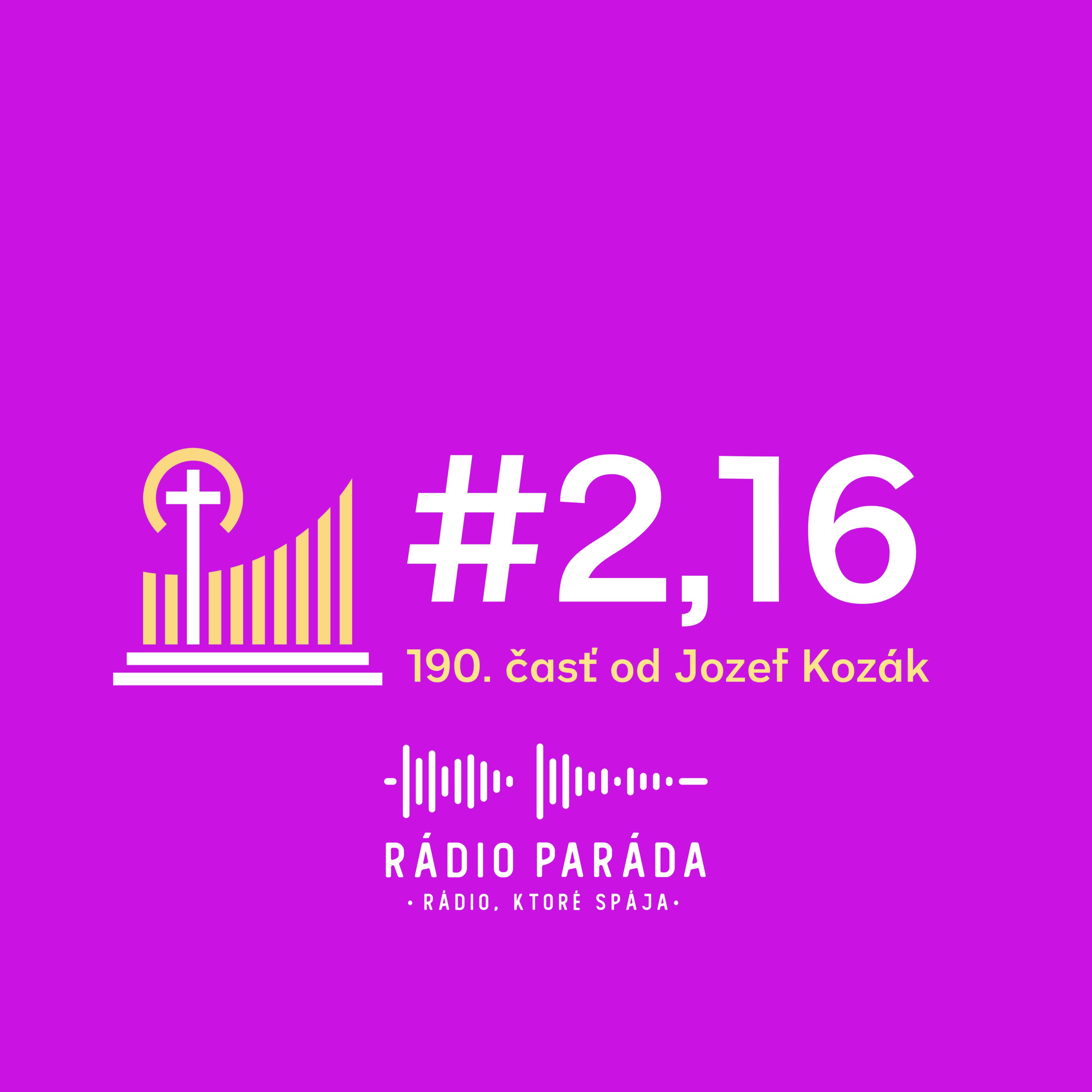Podcast #2,16 - 190. časť (29.3.2026) episode artwork