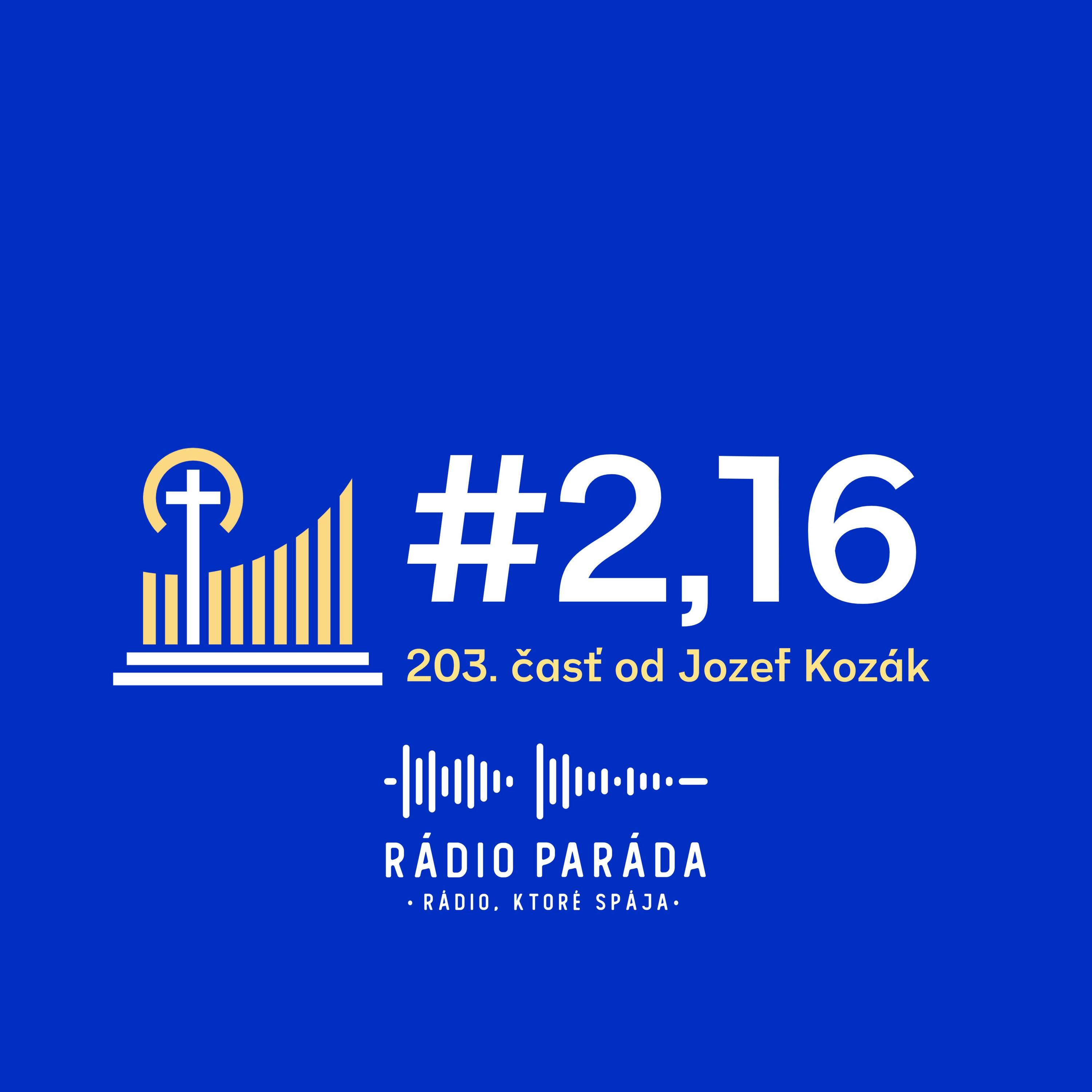 Podcast #2,16 - 203. časť (28.6.2026) episode artwork