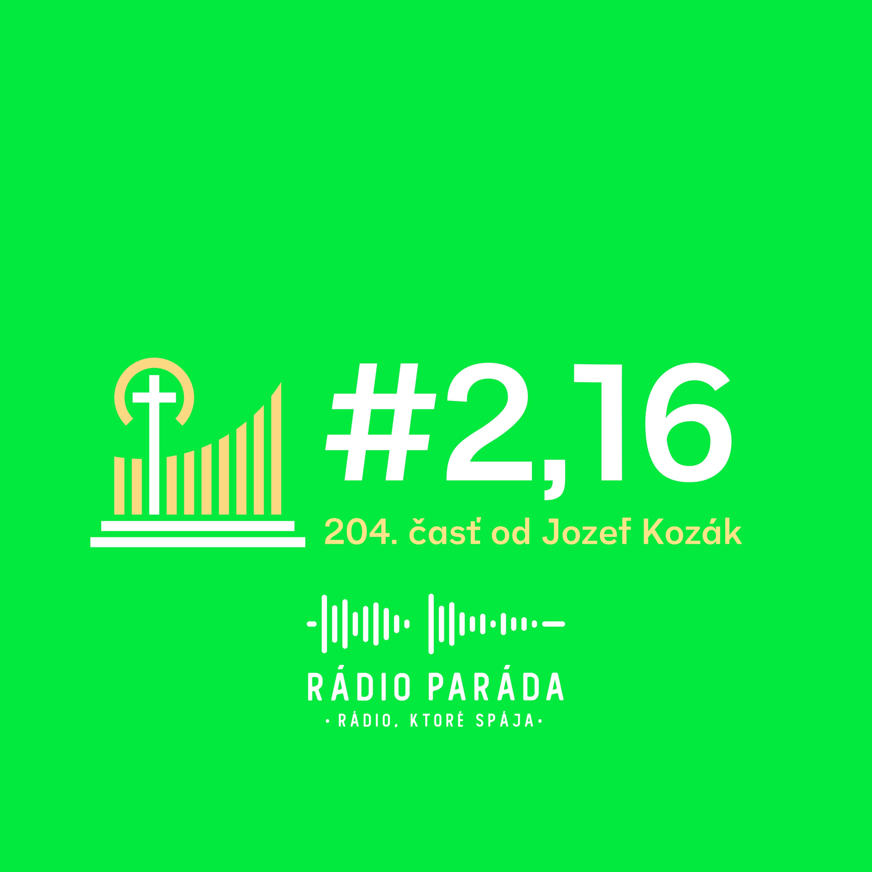 Podcast #2,16 - 204. časť (5.7.2026) episode artwork