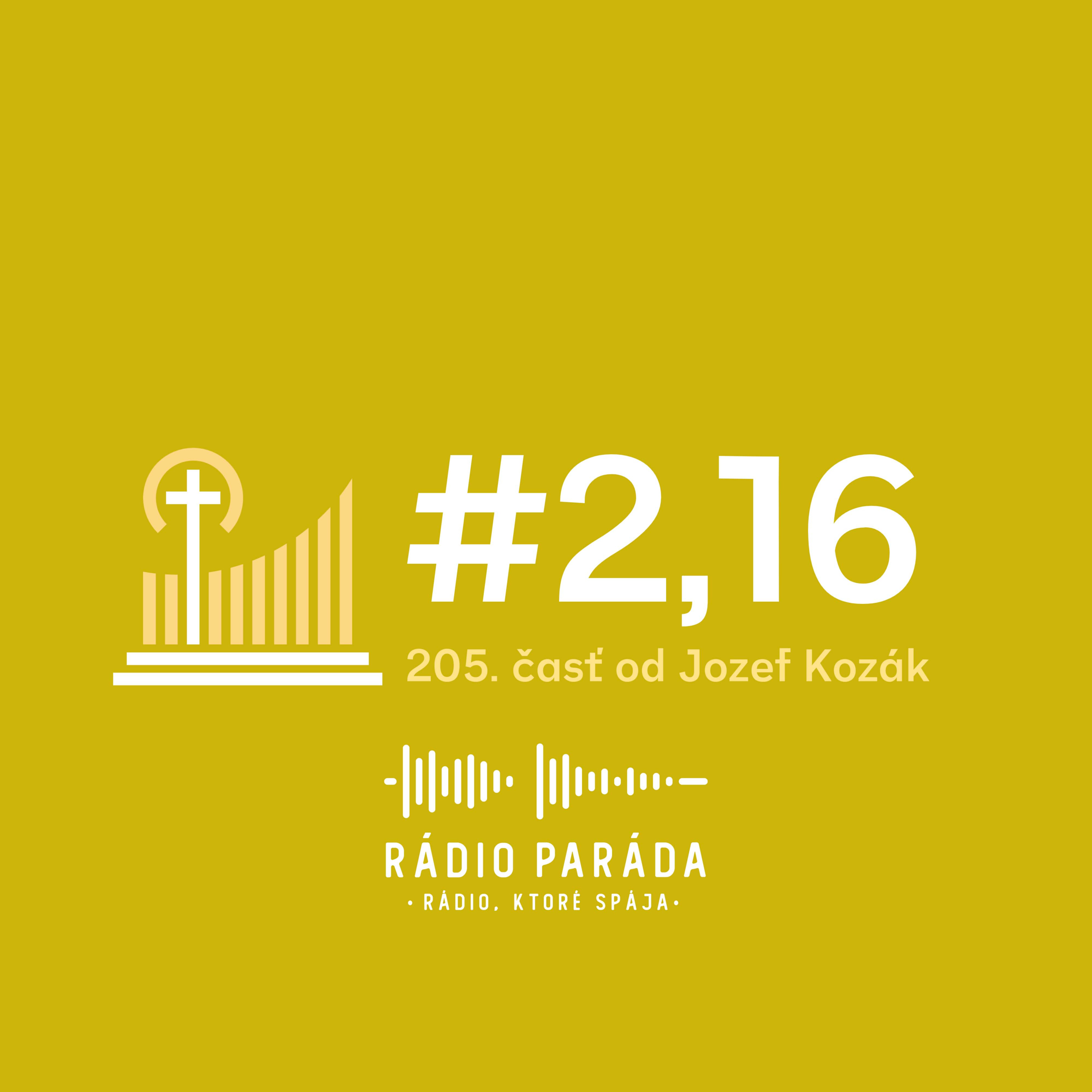 Podcast #2,16 - 205. časť (12.7.2026) episode artwork