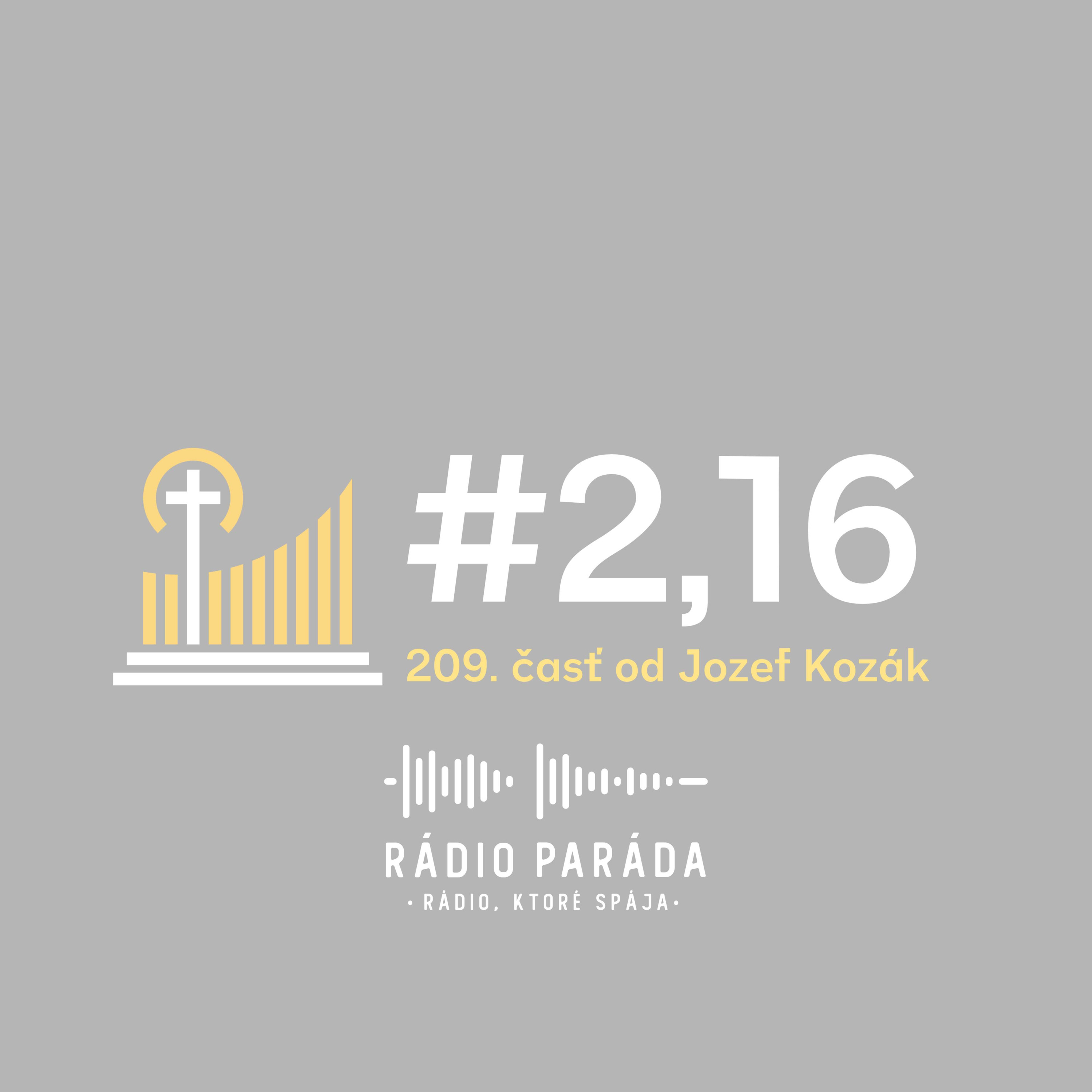 Podcast #2,16 - 209. časť (9.8.2026) episode artwork