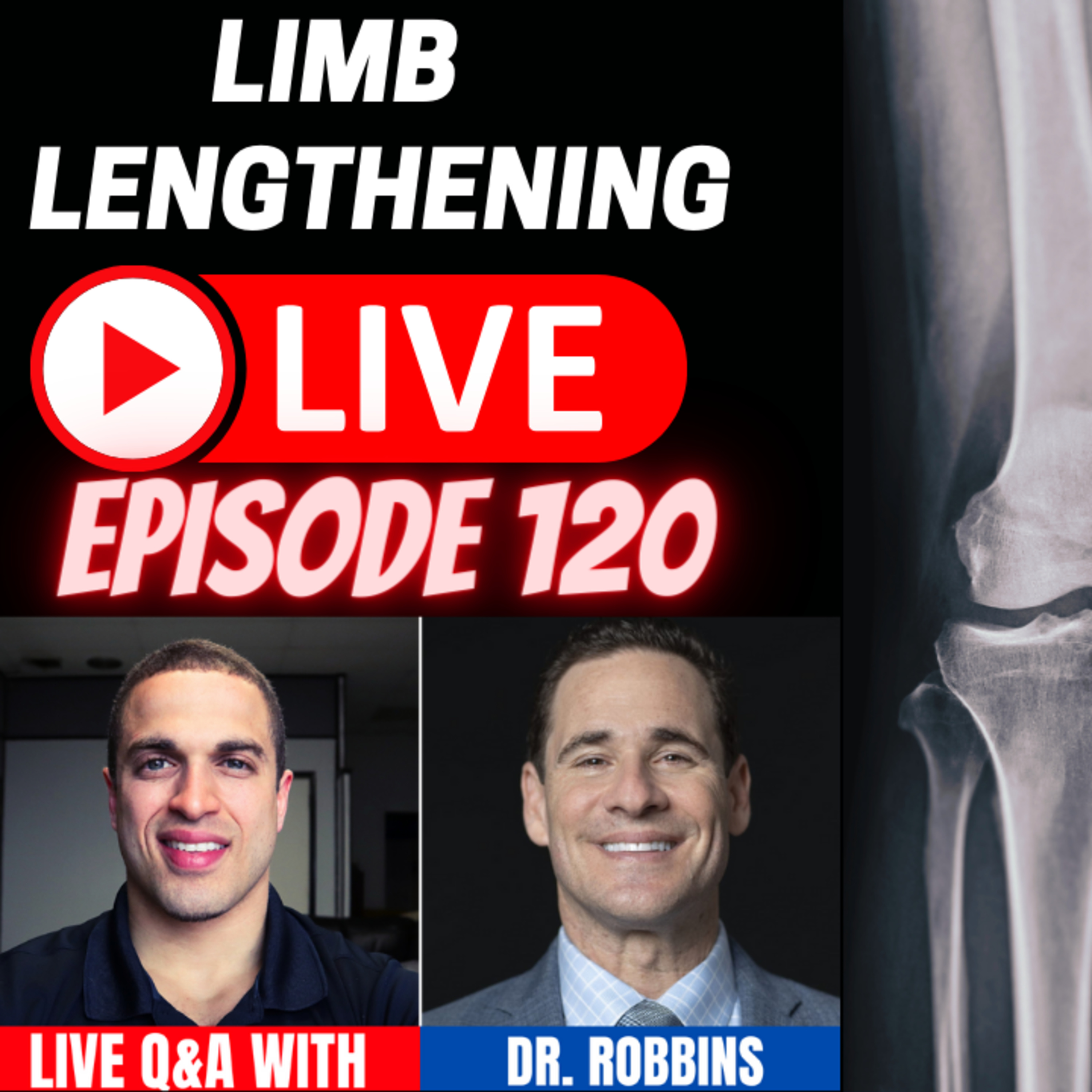 LL LIVE Episode 120 - PART 1 of 2 - Q&A with Dr. Robbins of The Paley Institute episode artwork
