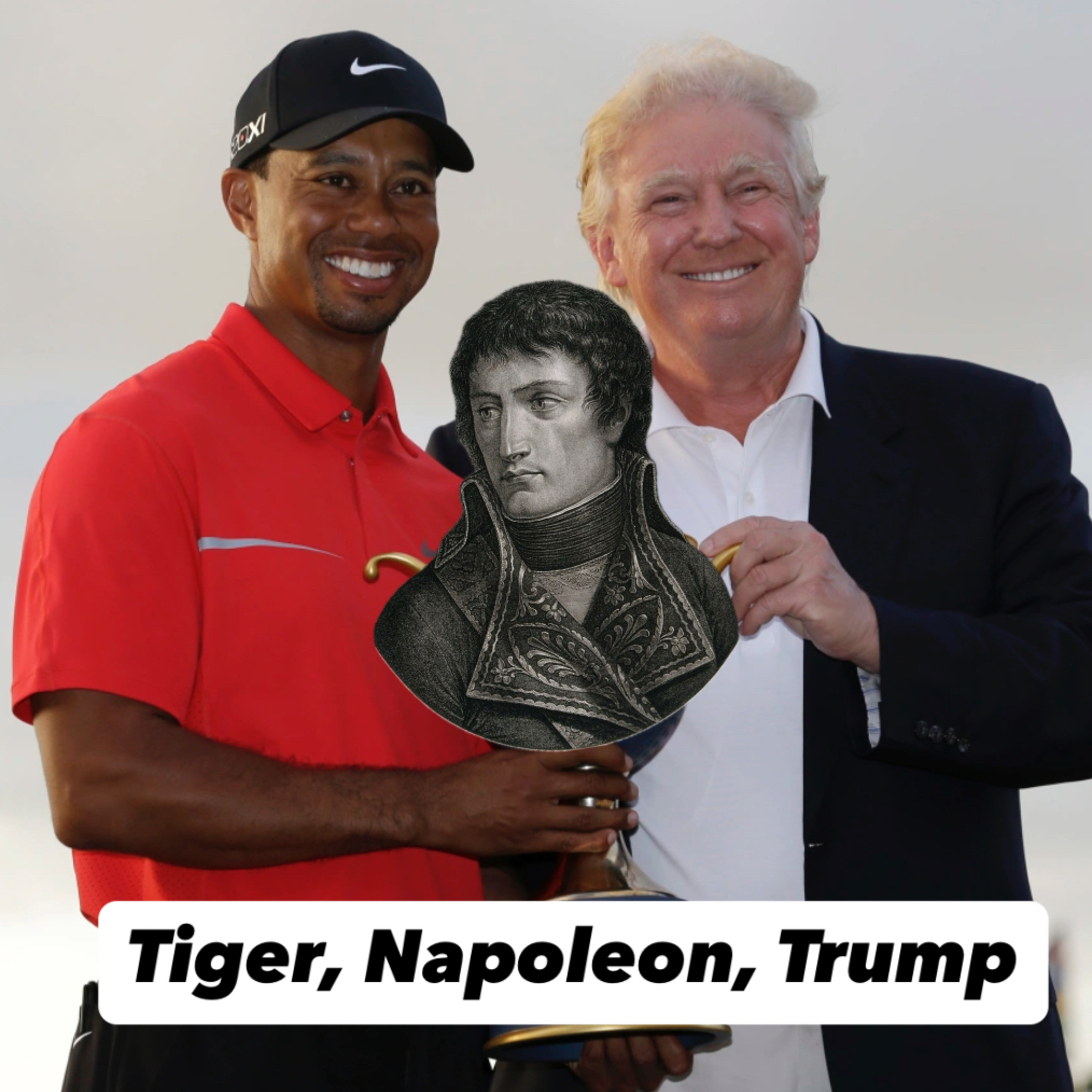 #232- TIGER SINKS BALL IN TRUMP HOLE/ NAPOLEON IS STILL A P.O.W. episode artwork