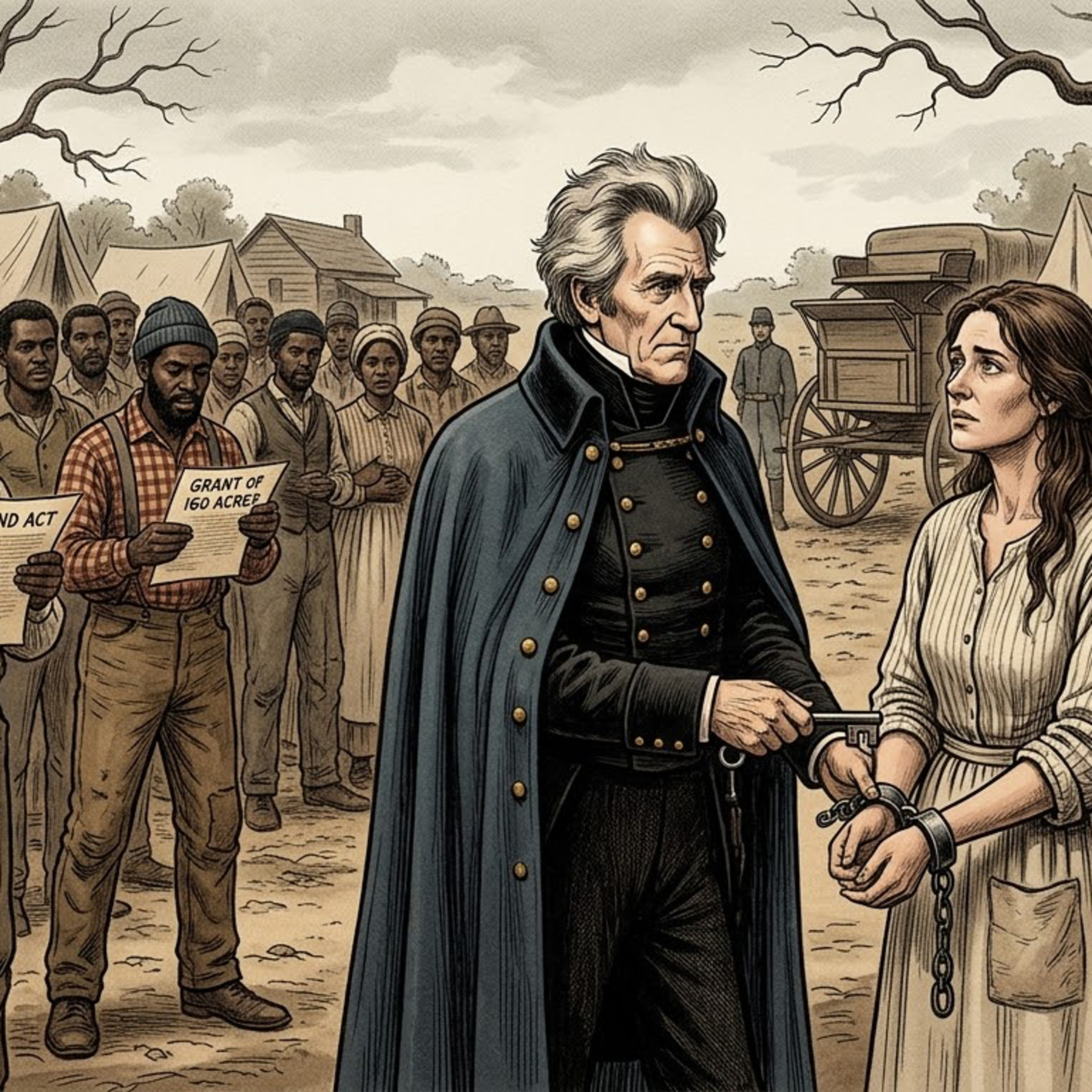 EP 354 - ANDREW JACKSON GAVE BLACK MEN 160 ACRES AND FREED CHRISTA PIKE