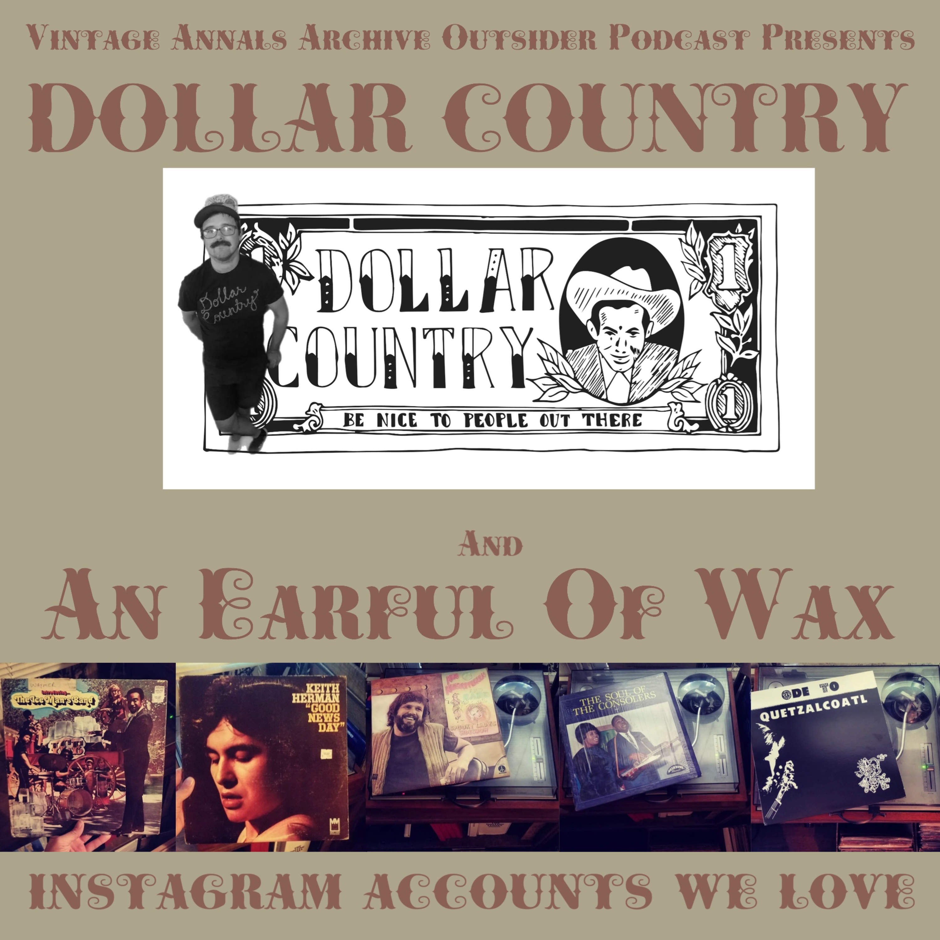 Bonus Episode: Instagram Accounts We Love (Dollar Country and An Earful Of Wax) Vinyl Episode  episode artwork