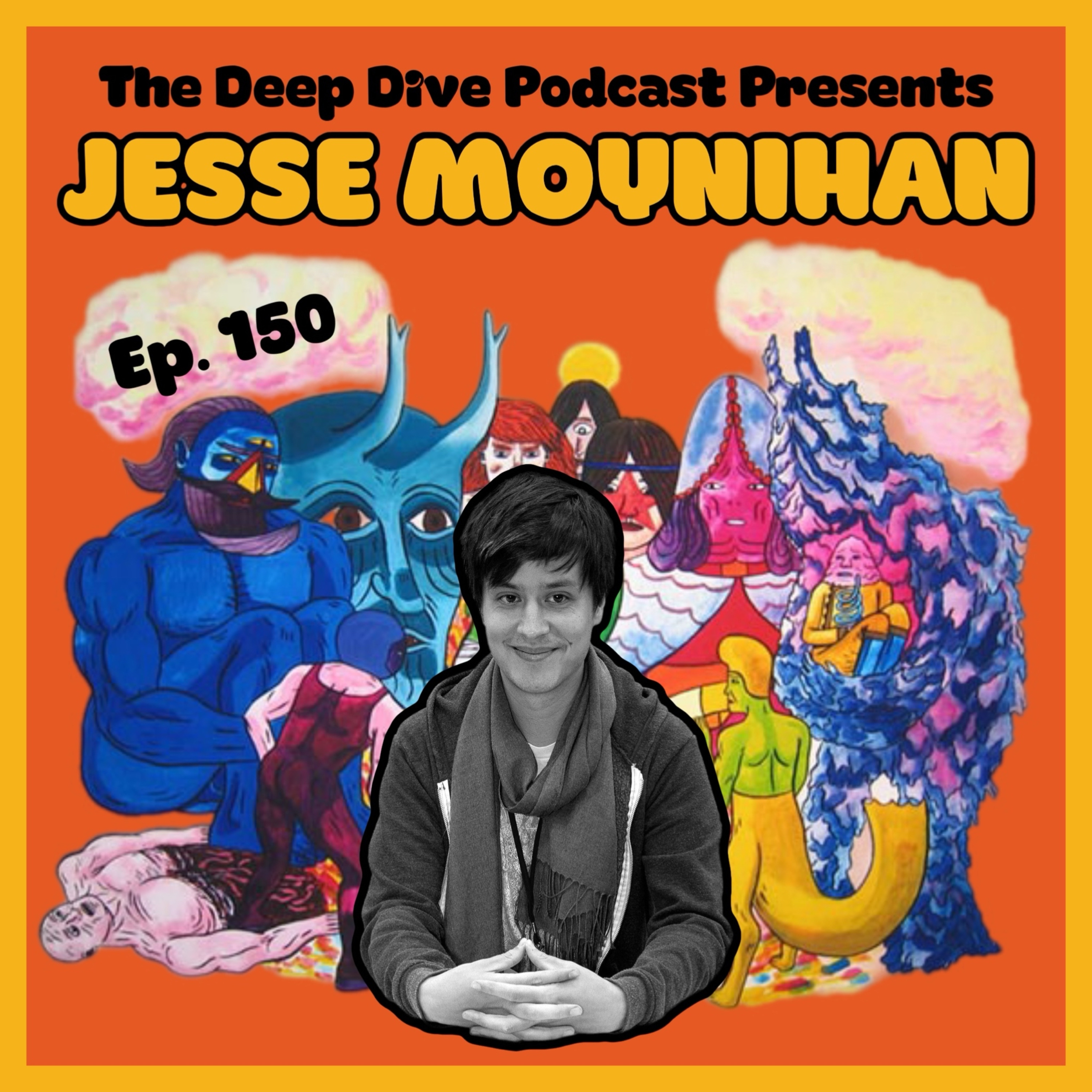 Ep. 150: Jesse Moynihan (Illustrator/ Art Director/ for Adventure Time/Midnight Gospel/Forming ) episode artwork