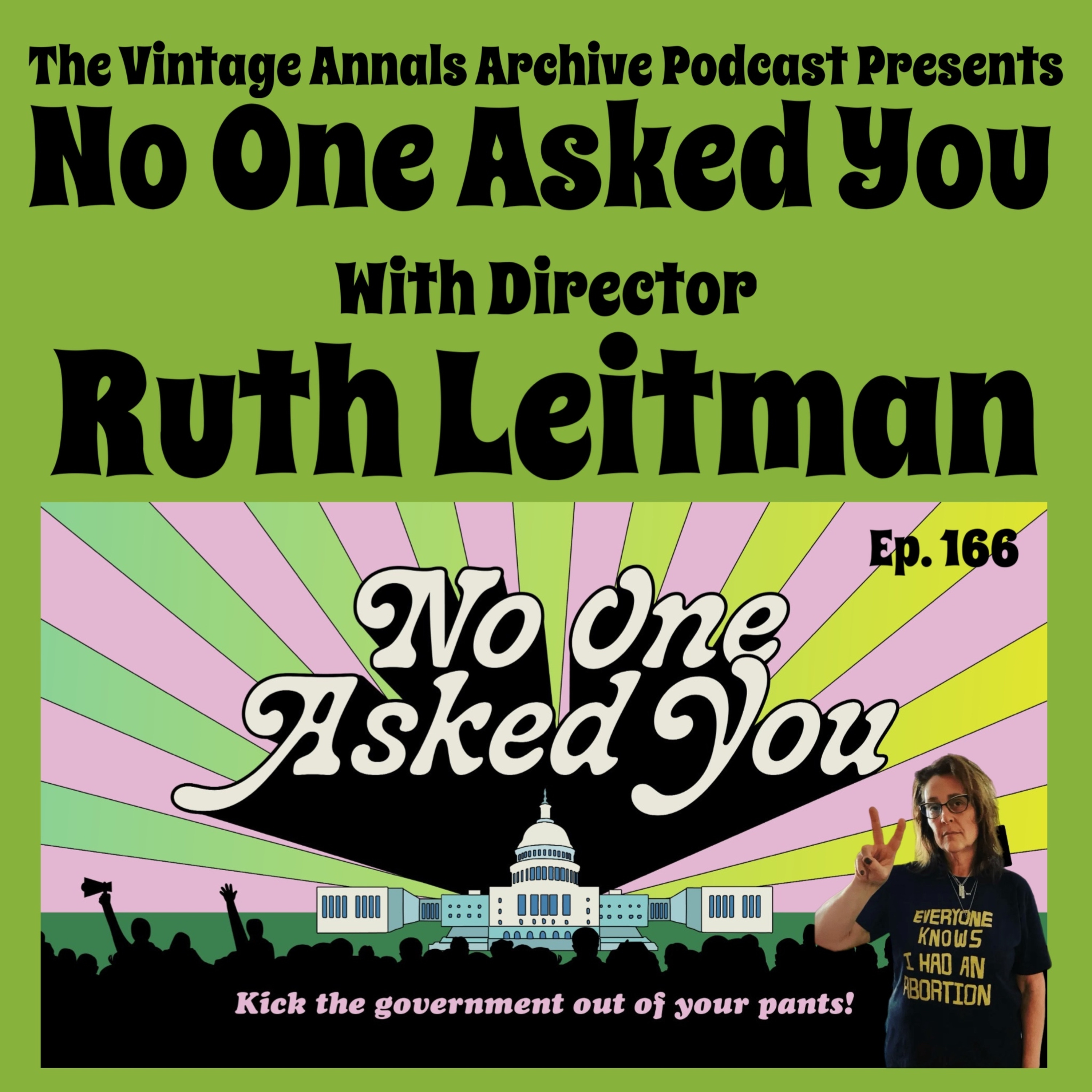Ep. 166: No One Asked You Documentary with Director Ruth Leitman episode artwork