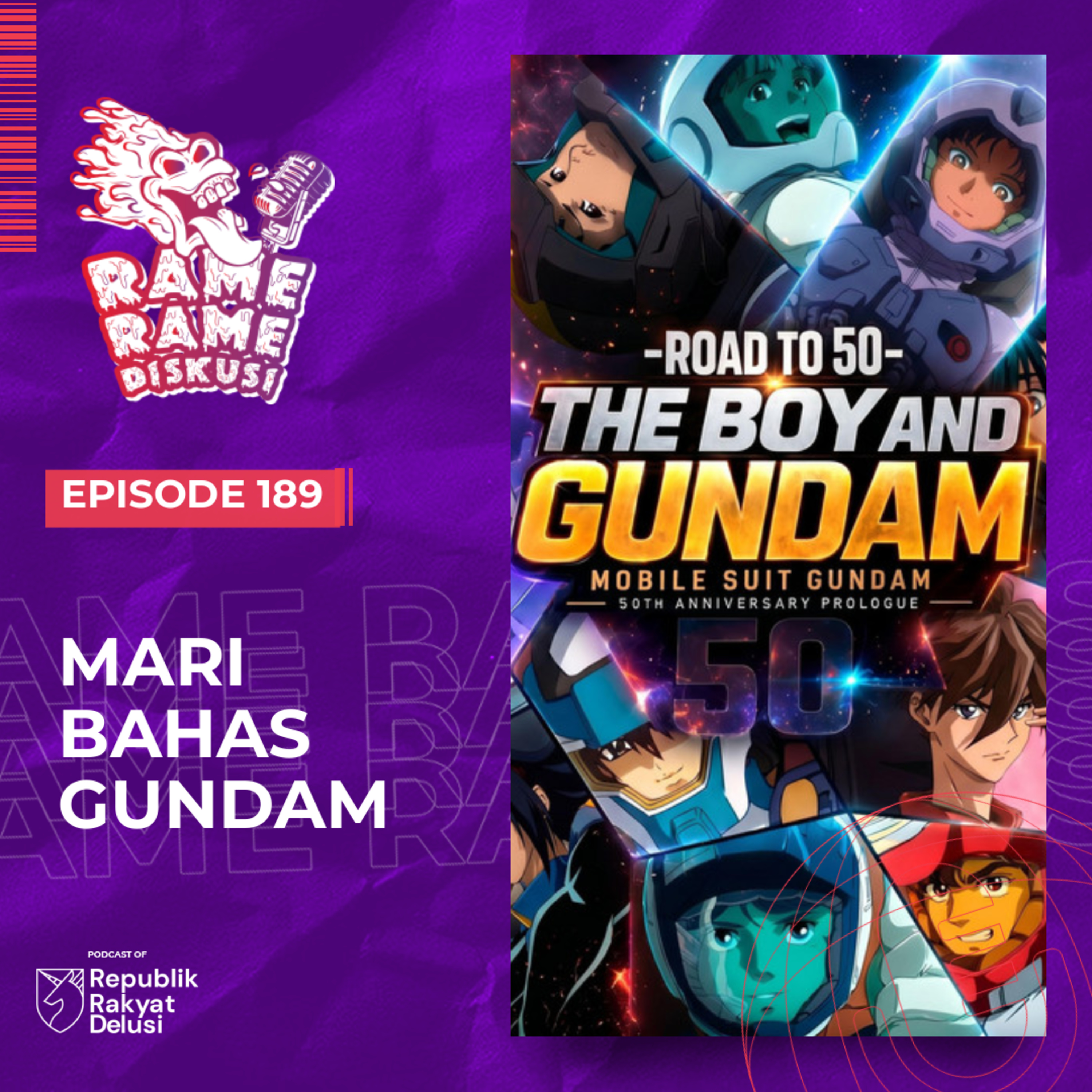 Episode 189: Mari Bahas Gundam episode artwork