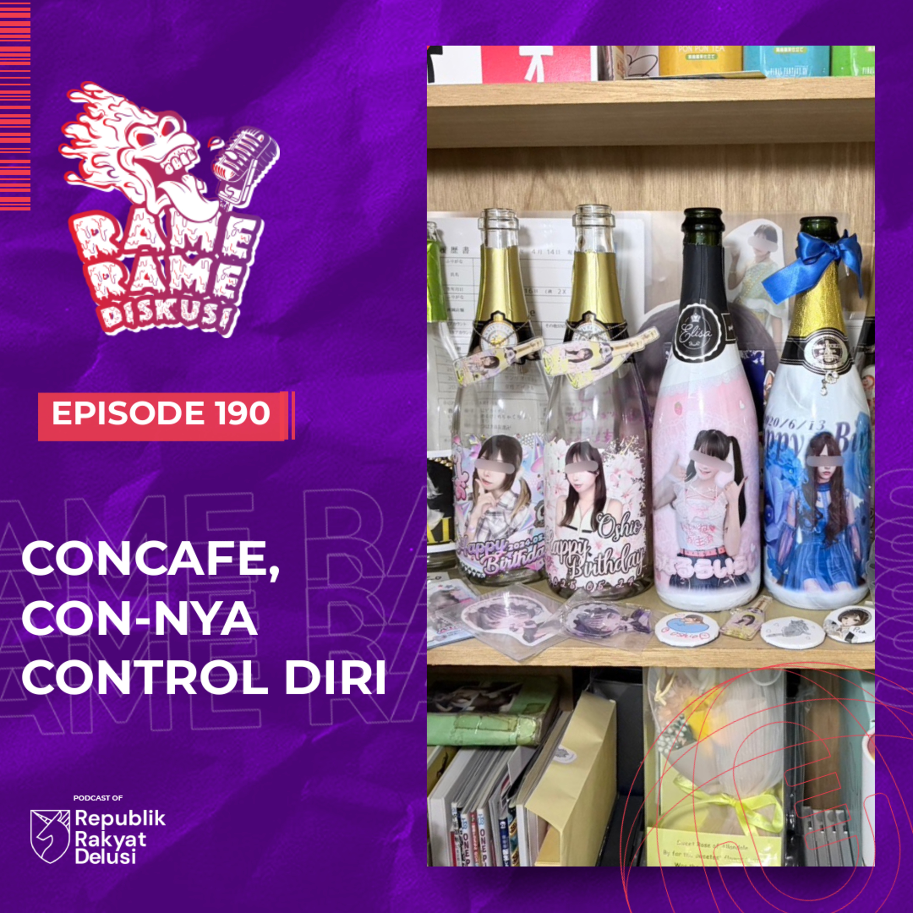 Episode 190: Concafe, Con-nya Control Diri episode artwork