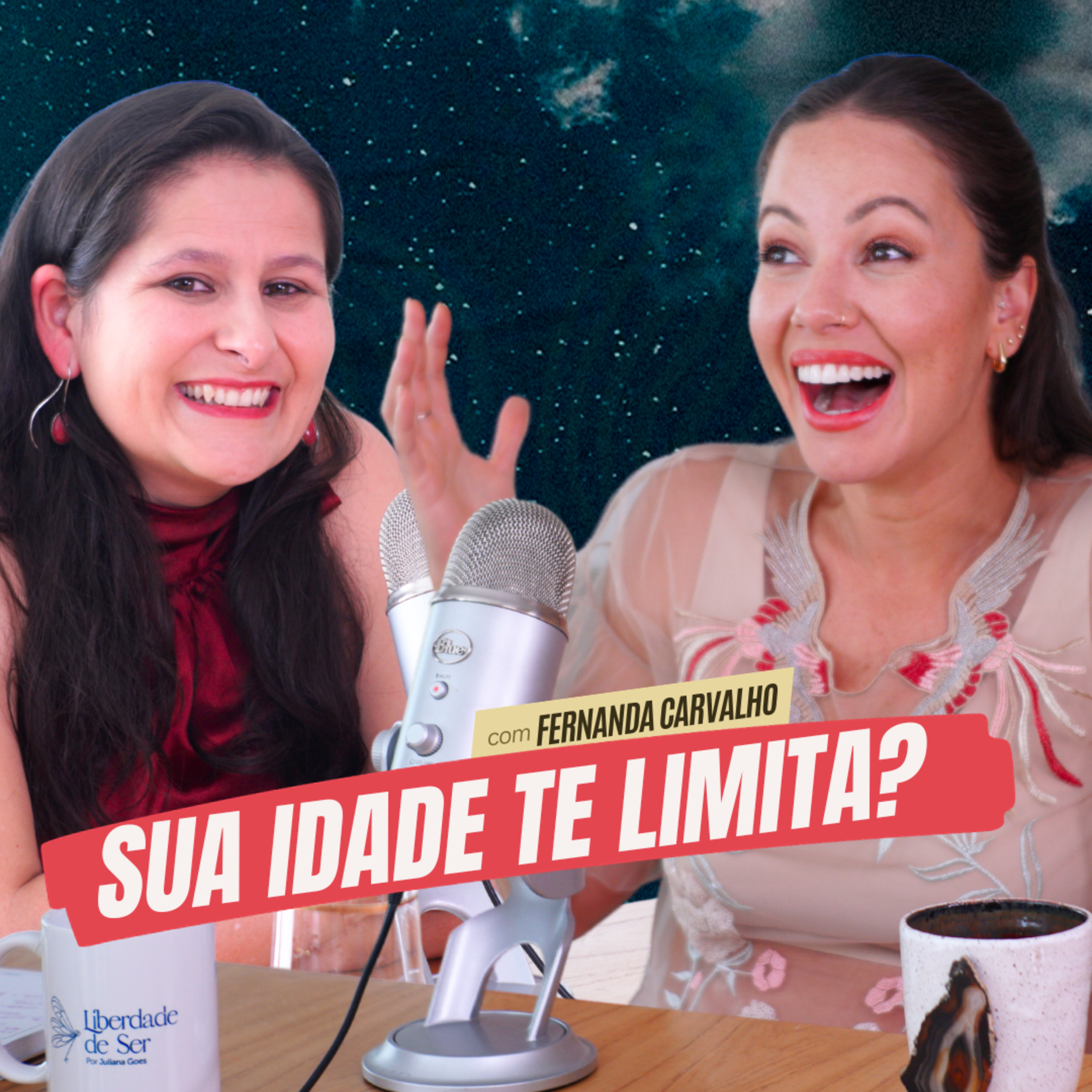 73. Além das responsabilidades: Encontrando o brilho da vida com Fernanda Carvalho | Juliana Goes Podcast episode artwork