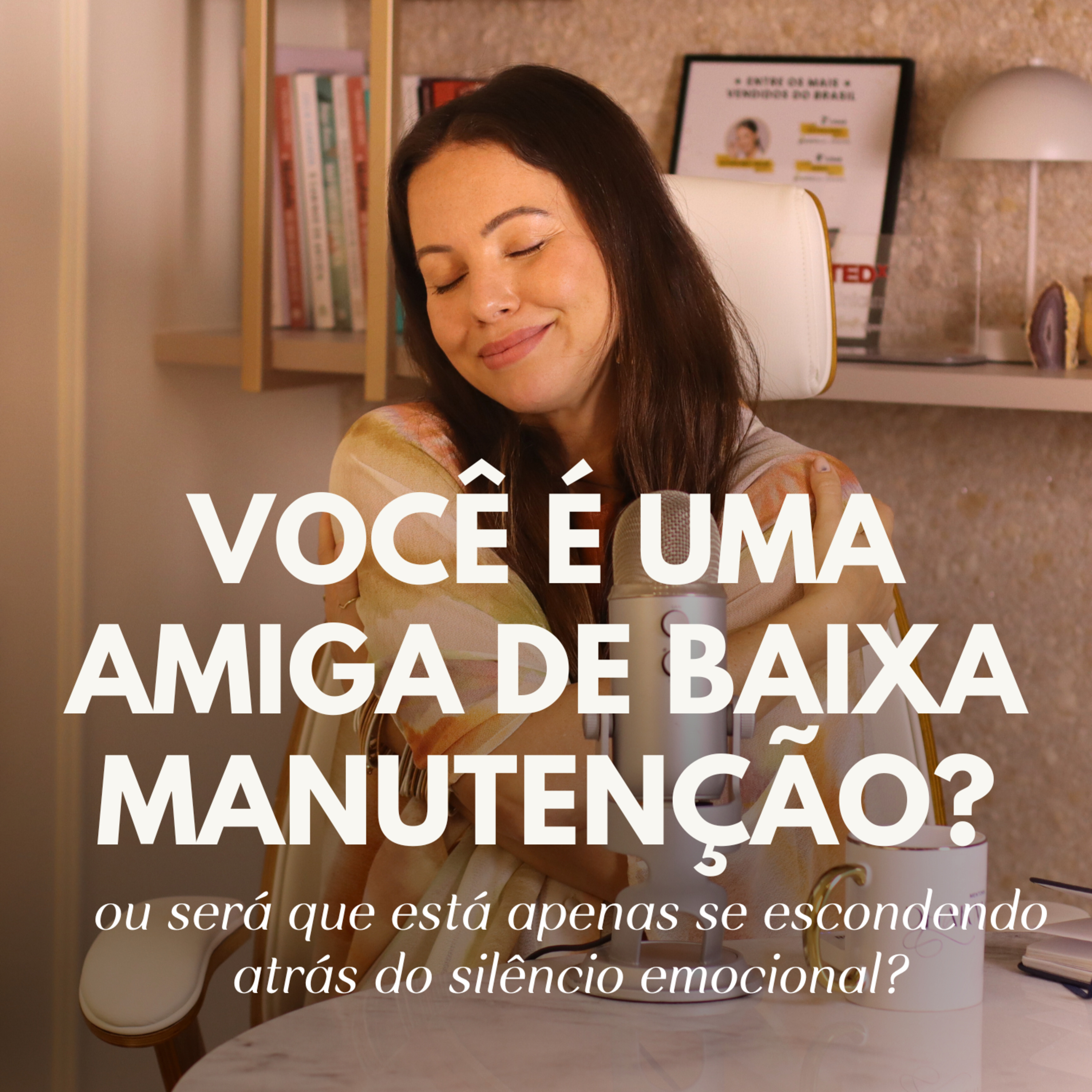 142. Você cobra demais das suas amizades? O que é uma amizade de baixa manutenção? | Juliana Goes Podcast episode artwork