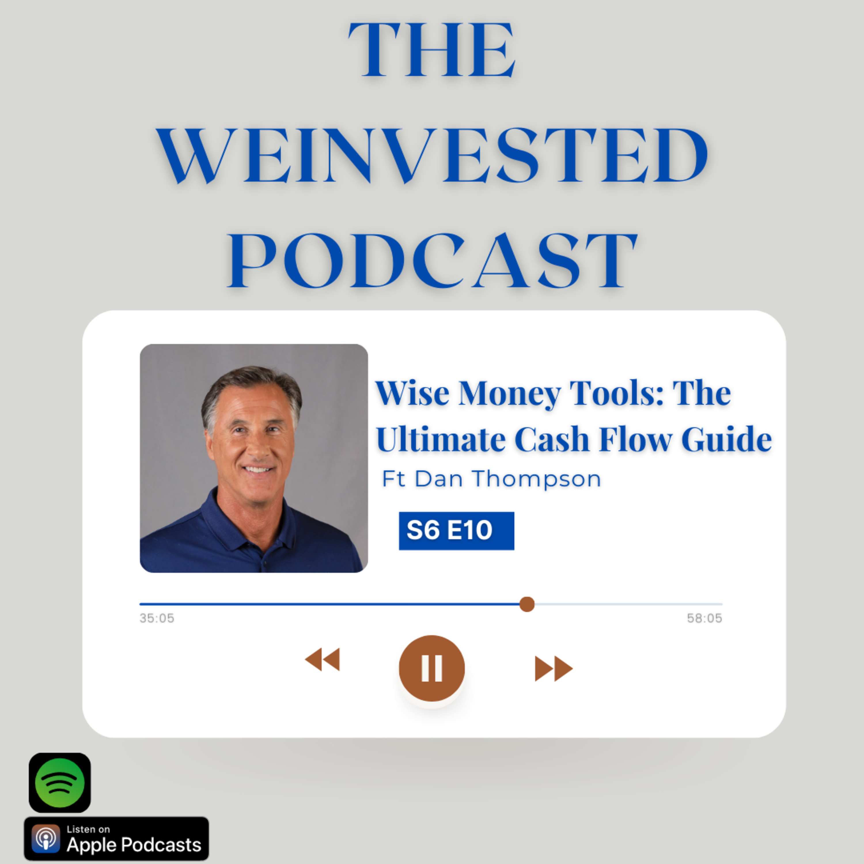 Wise Money Tools: The Ultimate Cash Flow Guide ft Dan Thompson episode artwork