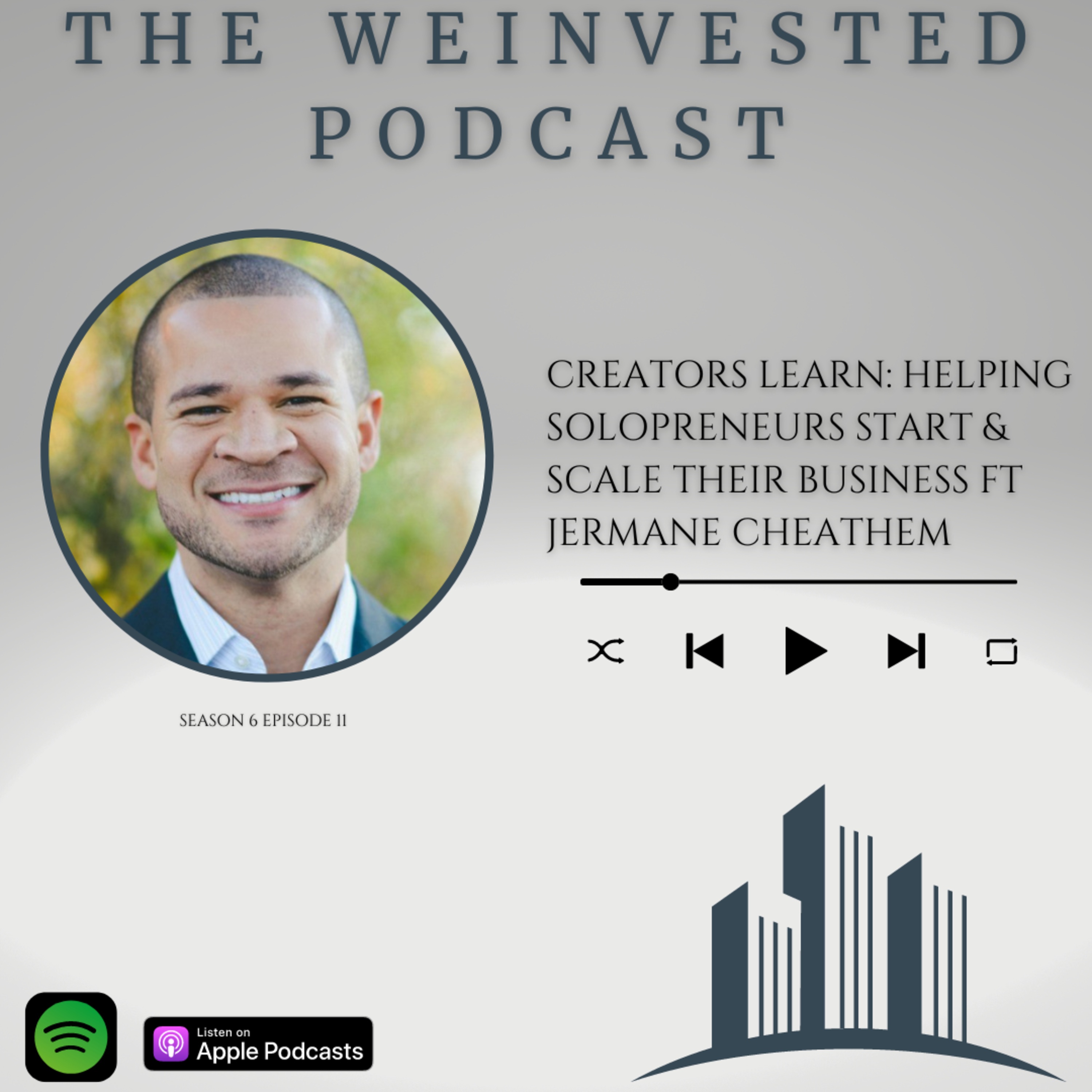 Creators Learn: Helping Solopreneurs Start & Scale Their Business ft Jermane Cheathem episode artwork