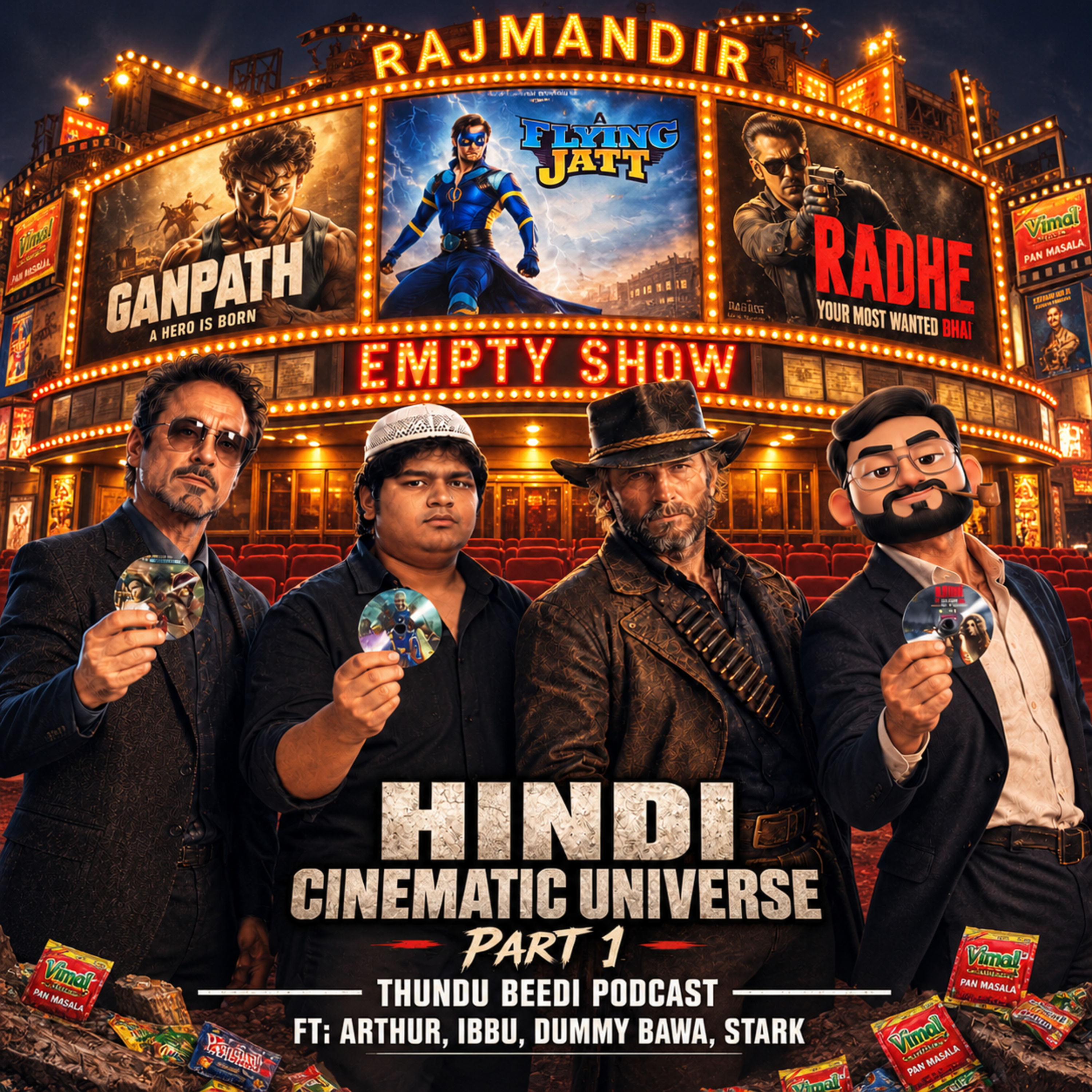 S08E15 – Hindi Cinematic universe Part one ft.Arthur, Ibbu, Dummy Bavaa and Stark