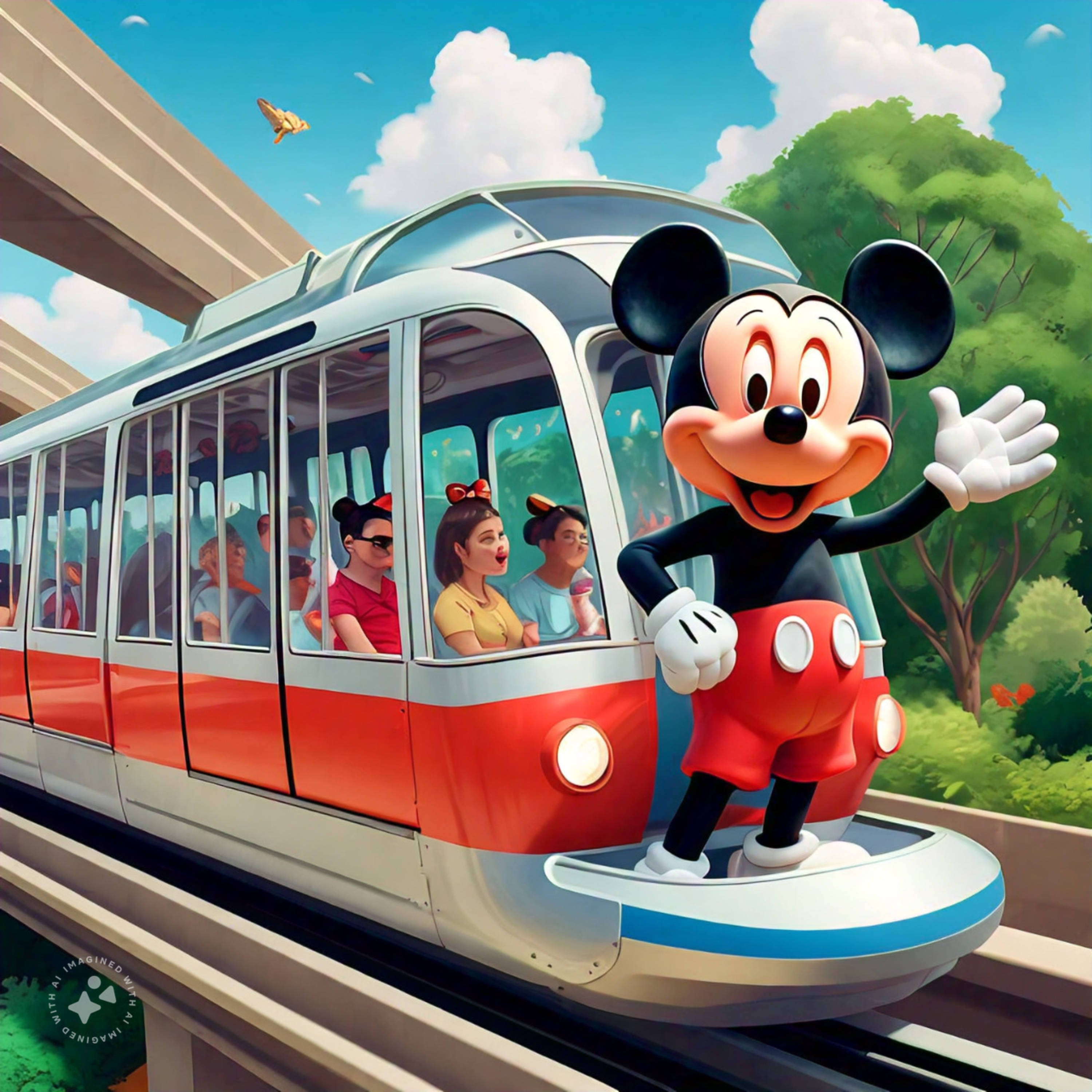 Disney's Circle of Fun: A Monorail Tour