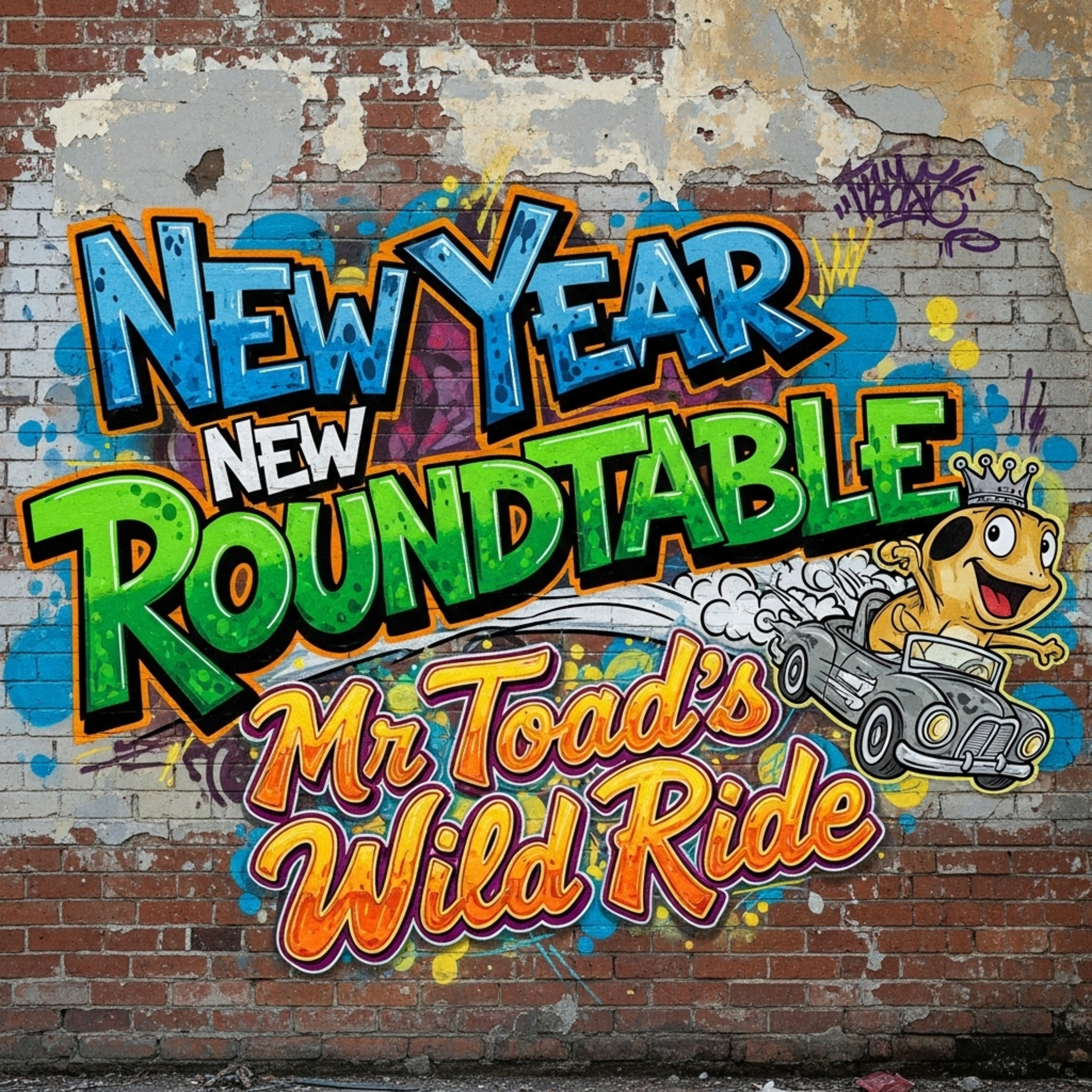 New Year, New Roundtable: Mr. Toad’s Wild Ride and a Diner Delight episode artwork