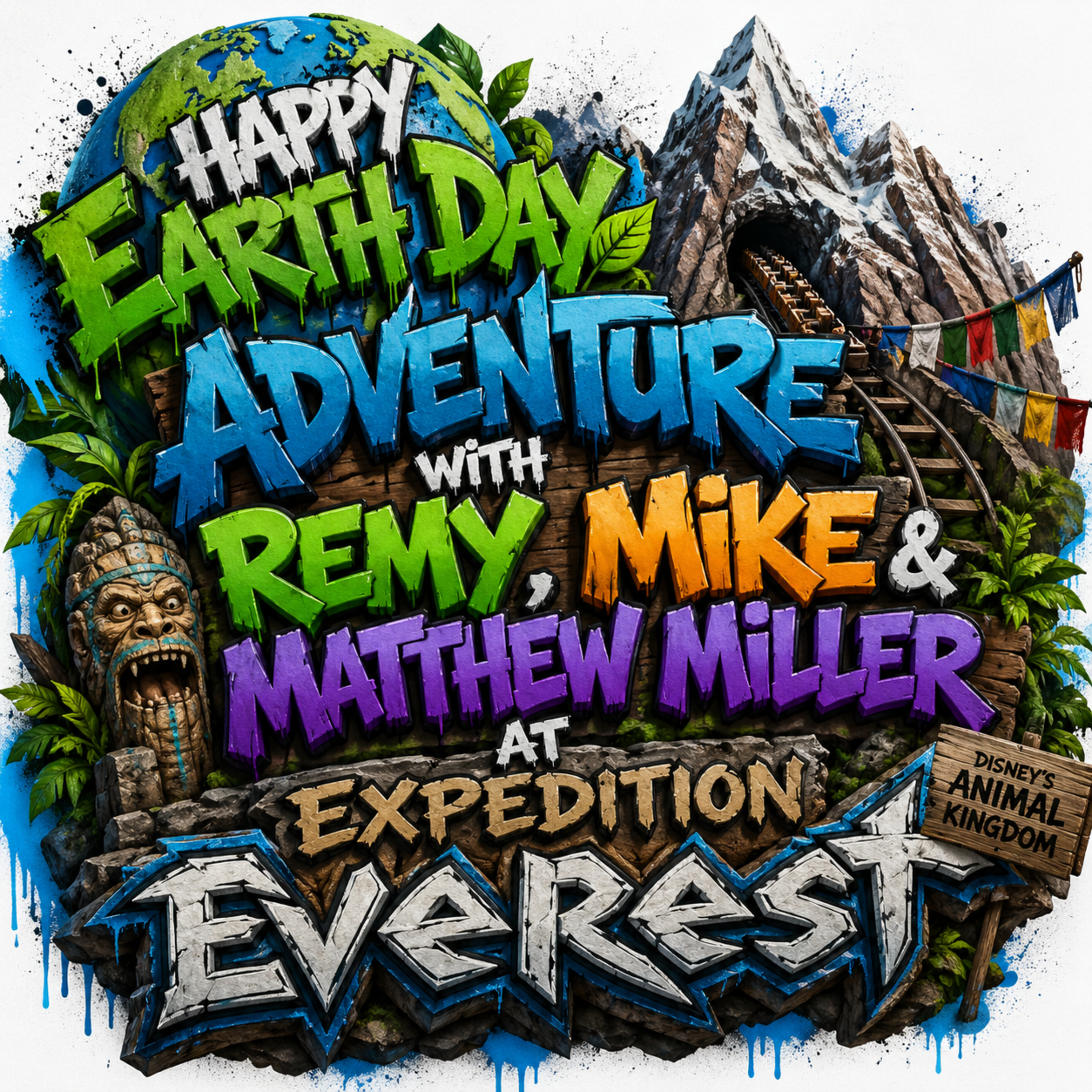 Happy Earth Day Adventure with Remy, Mike and Matthew Miller at Expedition Everest episode artwork