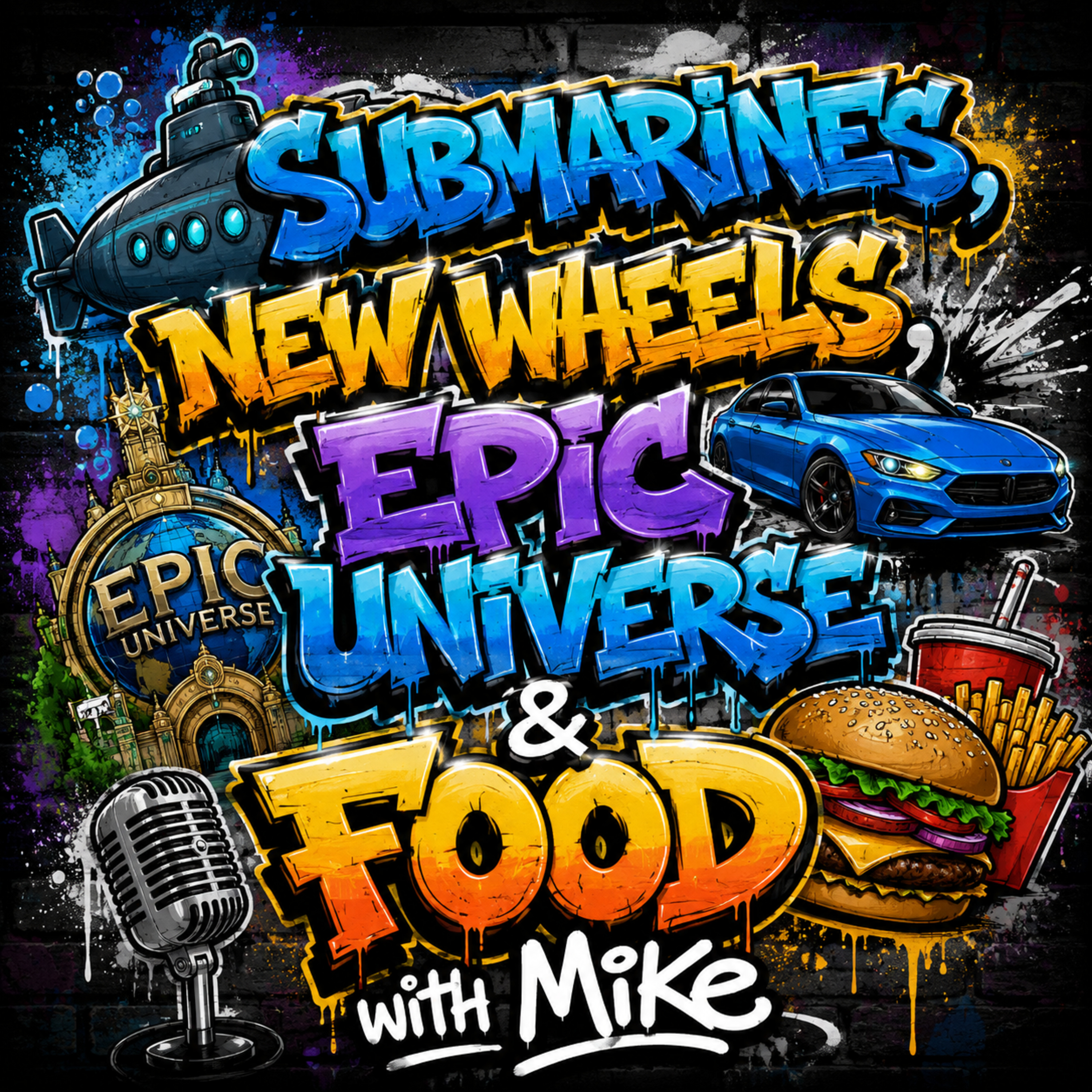 Submarines, New Wheels, Epic Universe & Food with Mike episode artwork