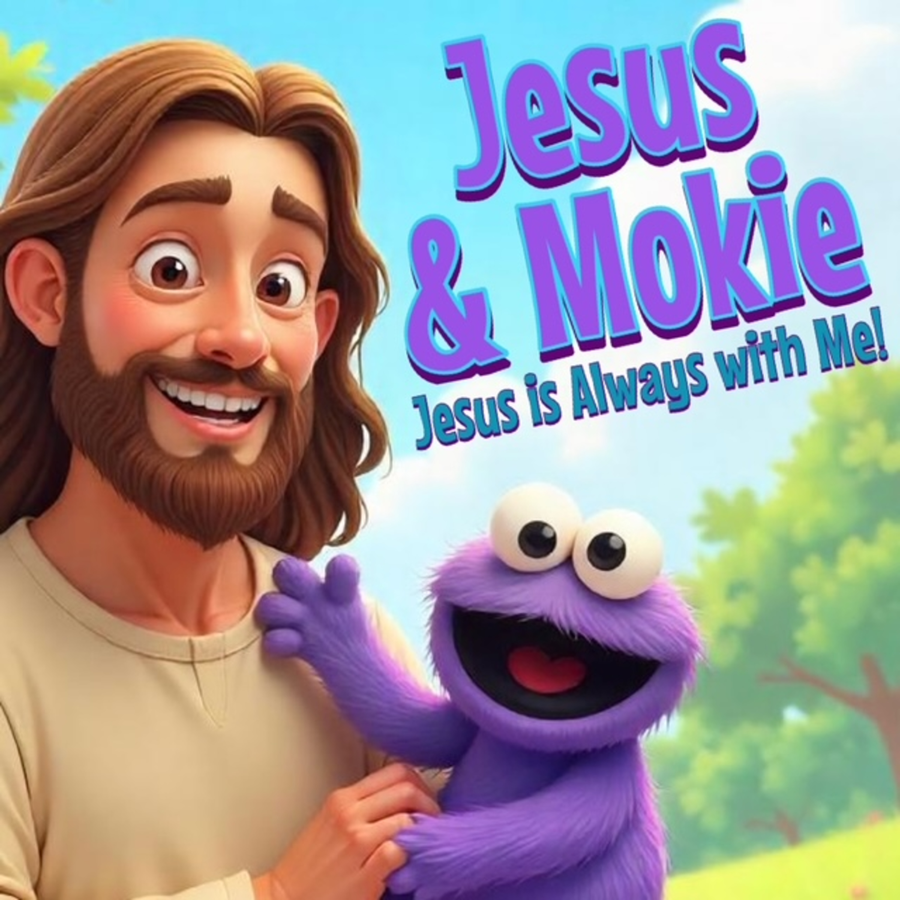 Jesus and Mokie in "Jesus is Always with Me"