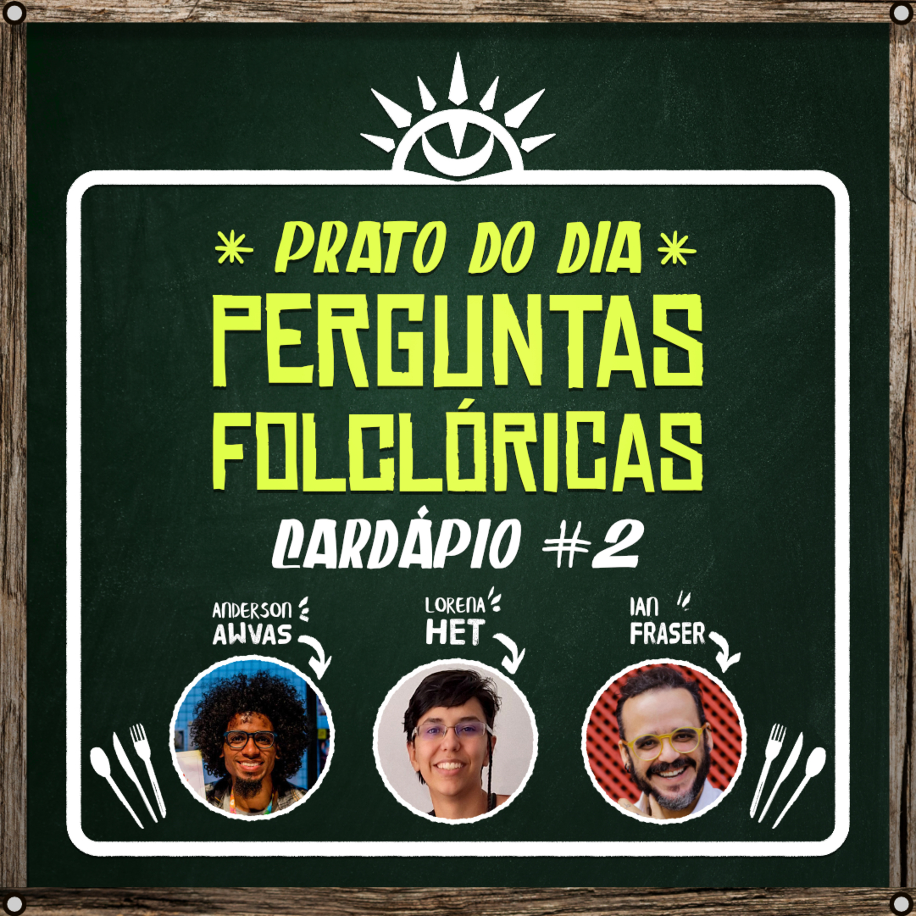 Perguntas Folclóricas - CARDÁPIO #2 - Lobisomens, vampiros BR, Festa de boi e mais!