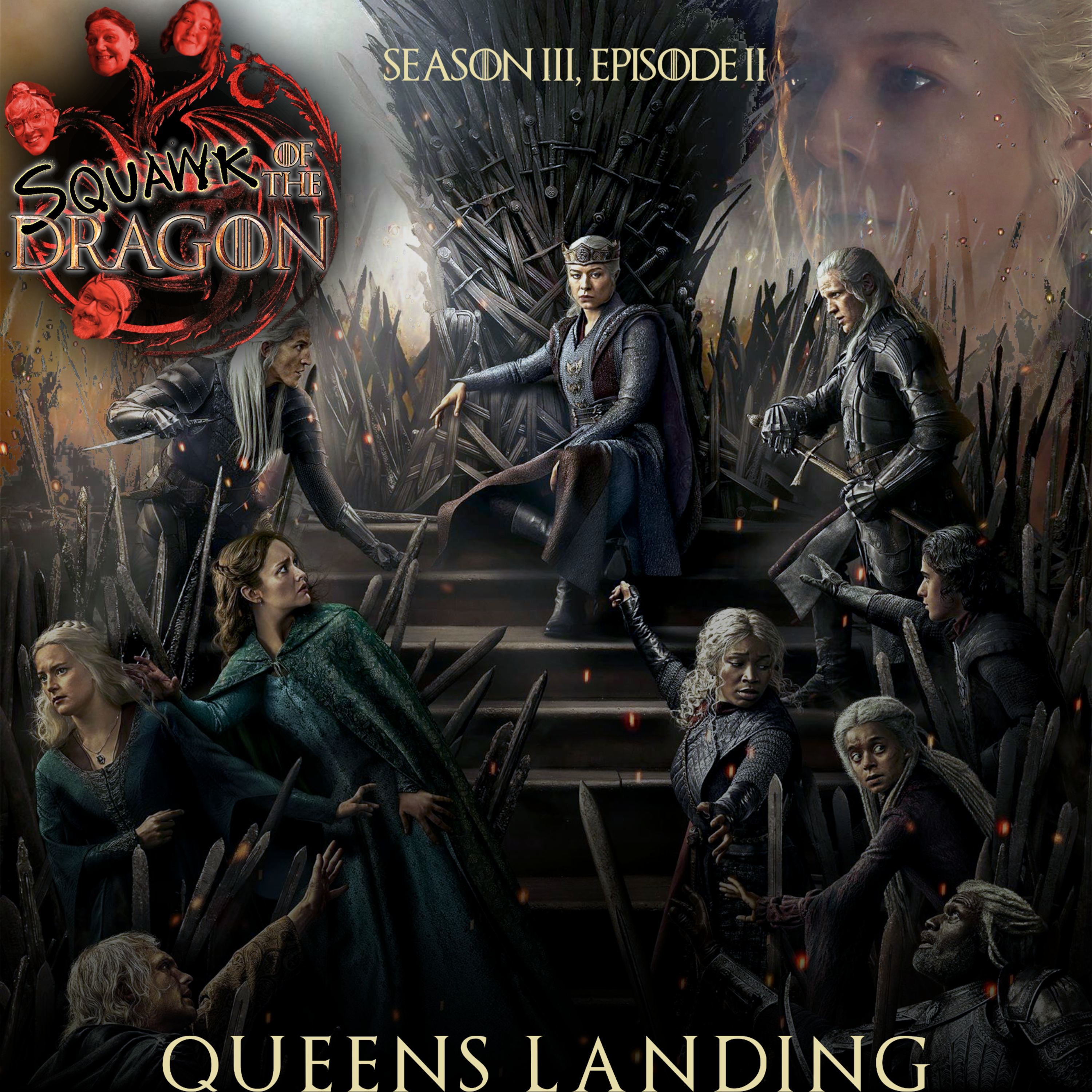 House Of The Dragon |3x02 "Queens Landing" episode artwork