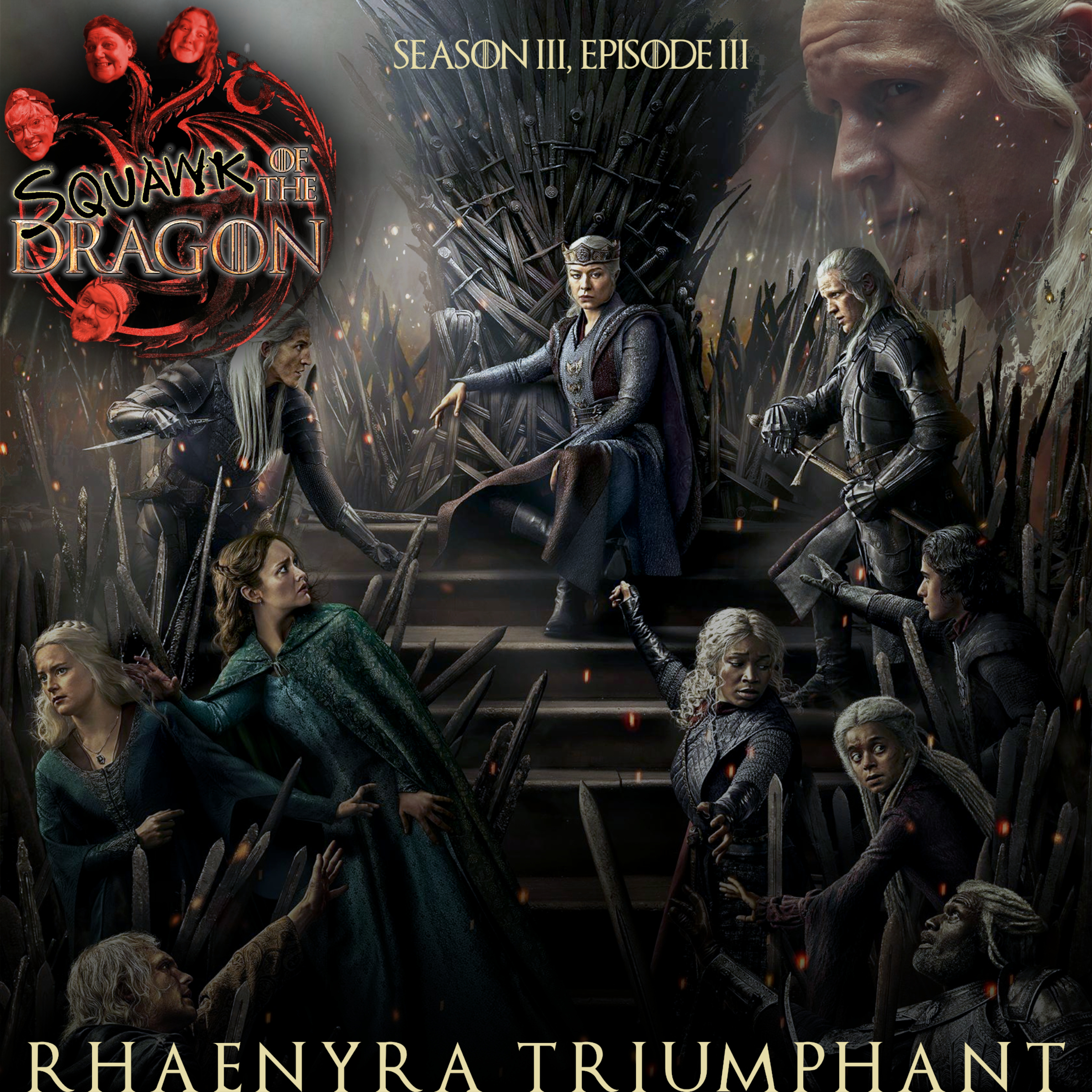 House Of The Dragon |3x03 "Rhaenyra Triumphant" episode artwork