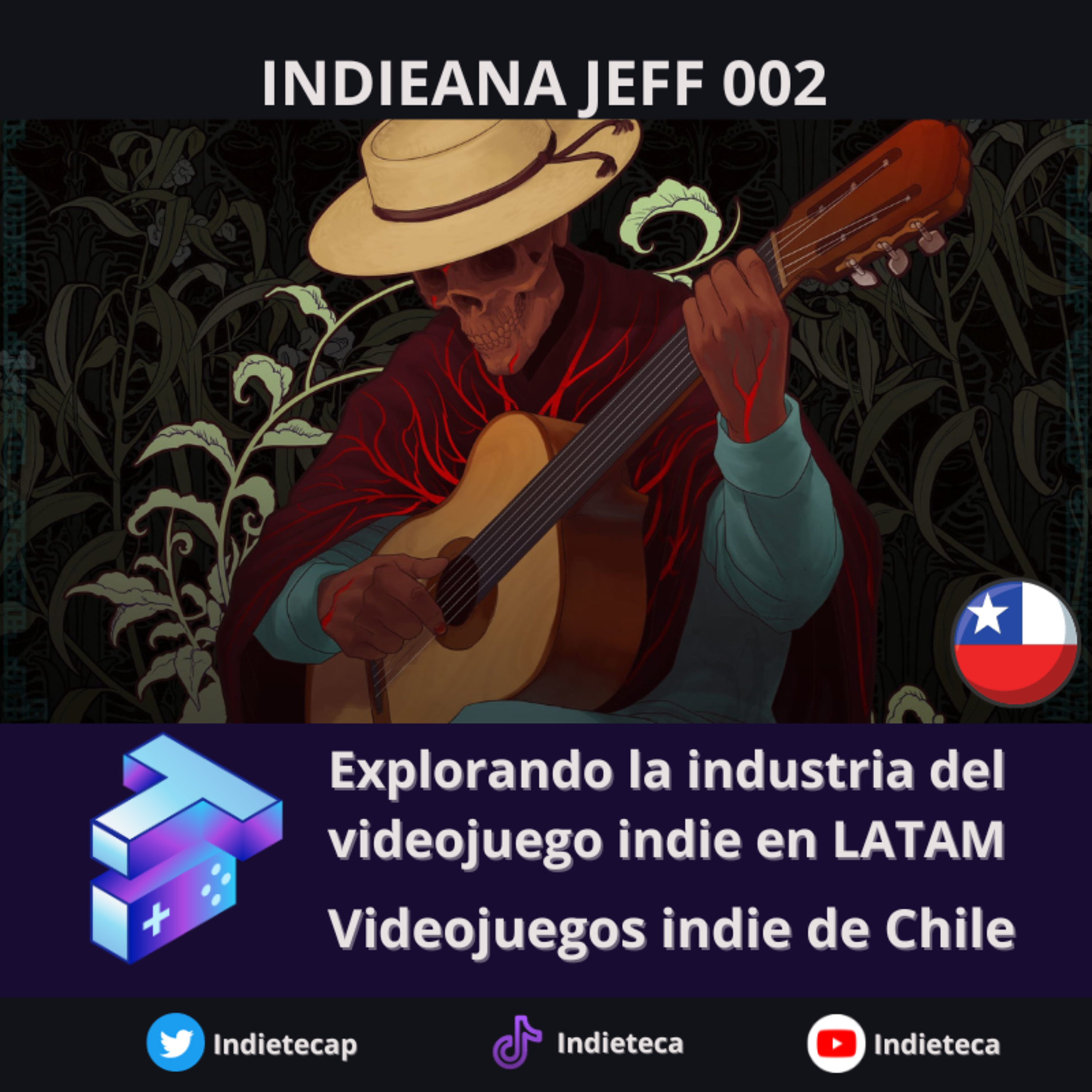 Indieana Jeff 003: Industria de los videojuegos en Chile ft. Don Indie. episode artwork