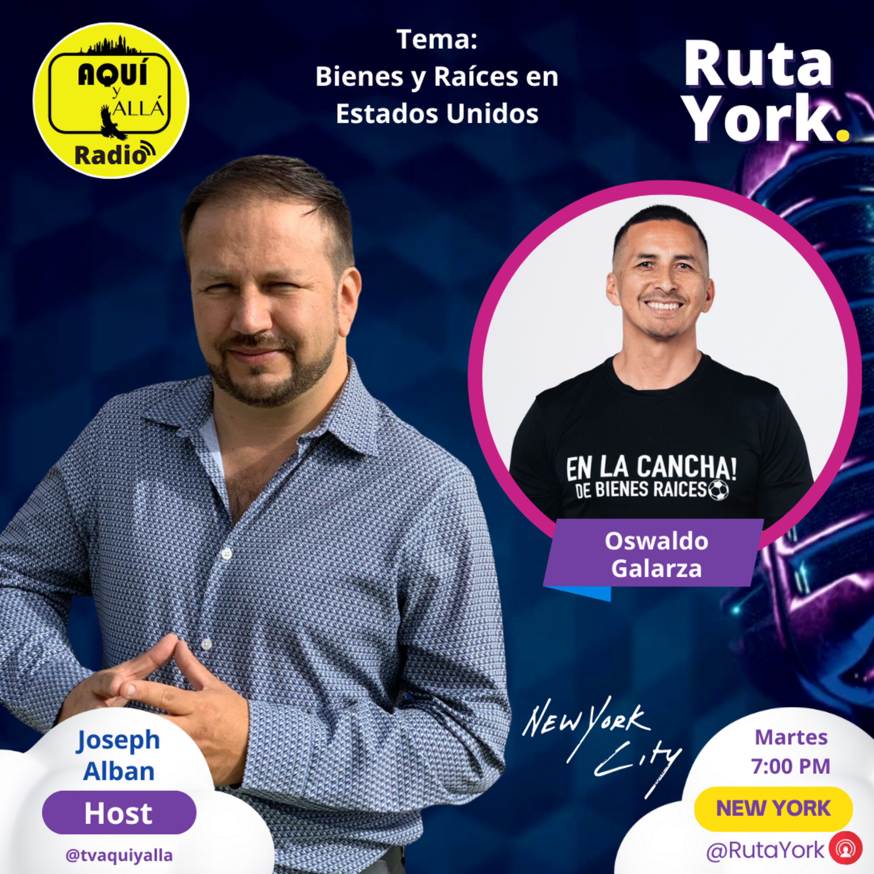 Bienes y Raices en Estados Unidos - Aquí y Allá - RutaYork episode artwork