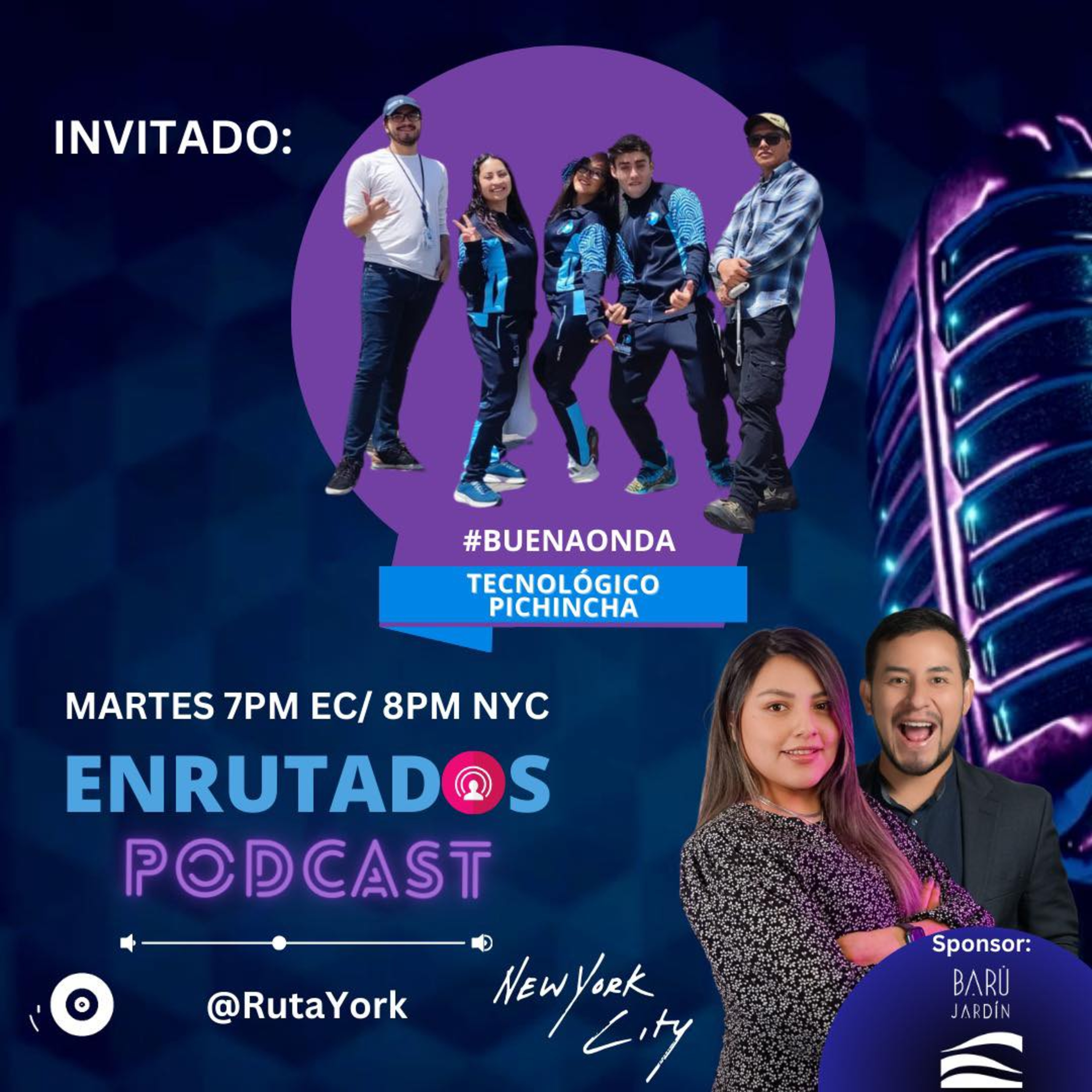 #BuenaOnda - Enrutados - RutaYork episode artwork