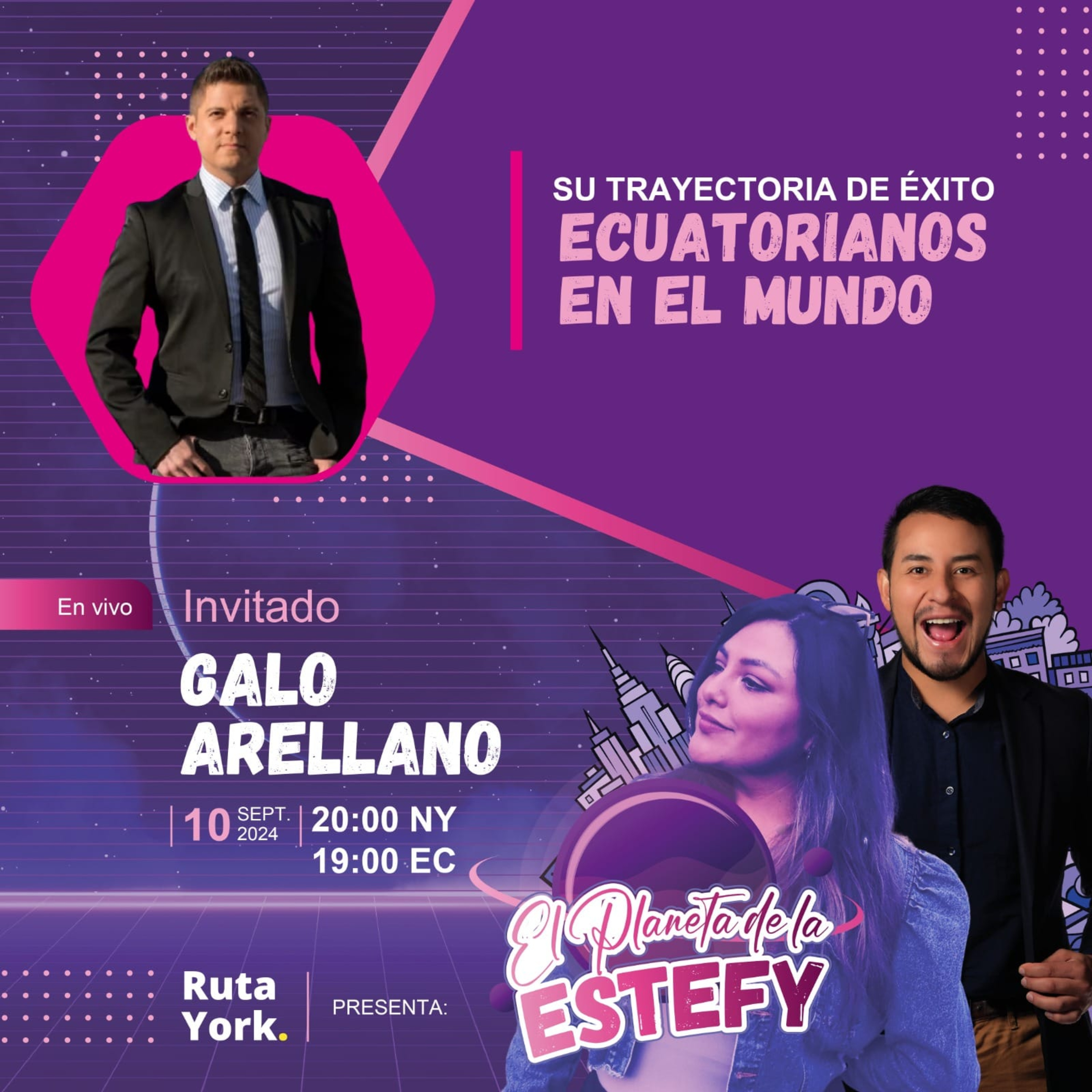 Galo Arellano - El Planeta de la Steffy - RutaYork episode artwork
