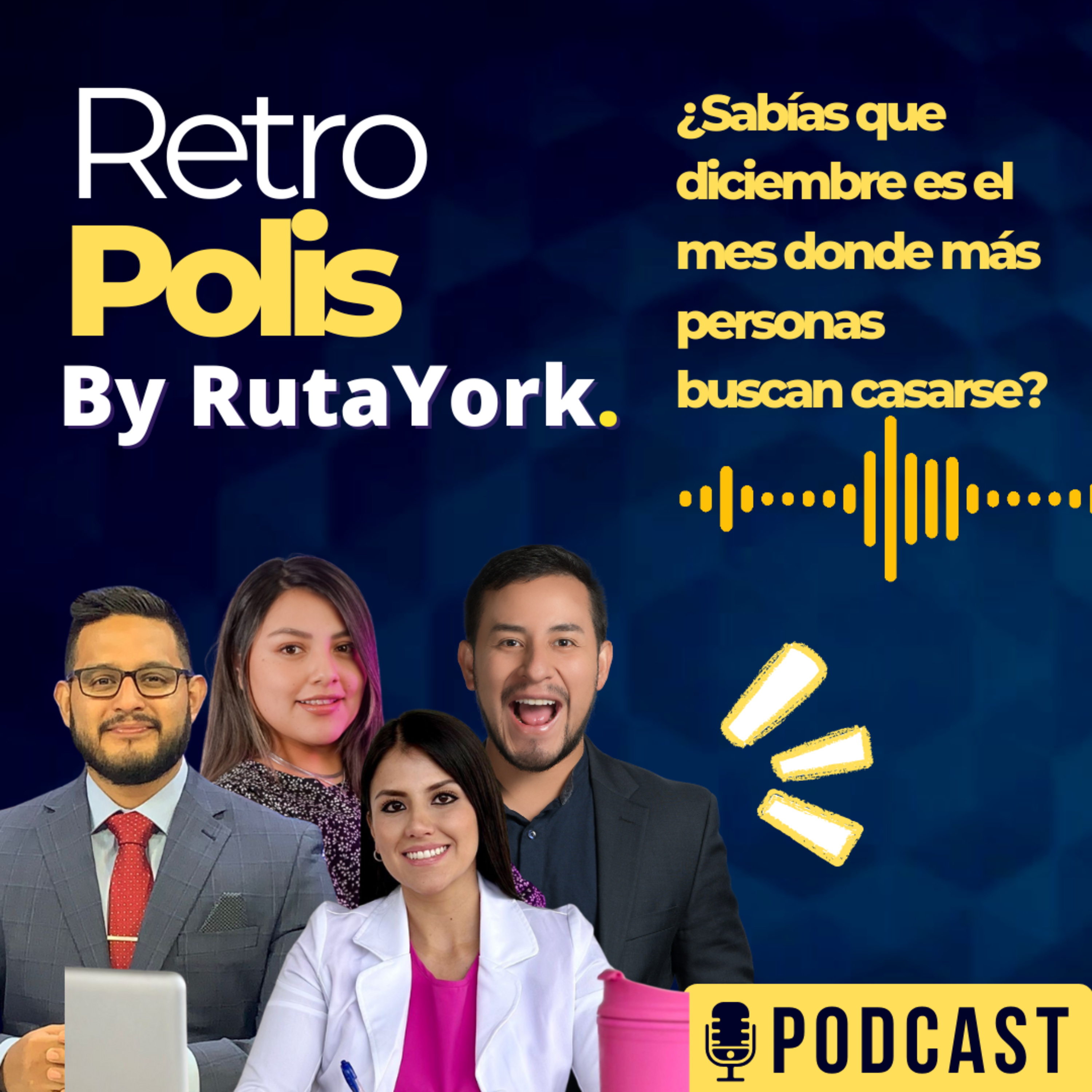¿Sabías que diciembre es el mes donde más personas buscan casarse? 💍🎄 - Retropolis News - Podcast episode artwork