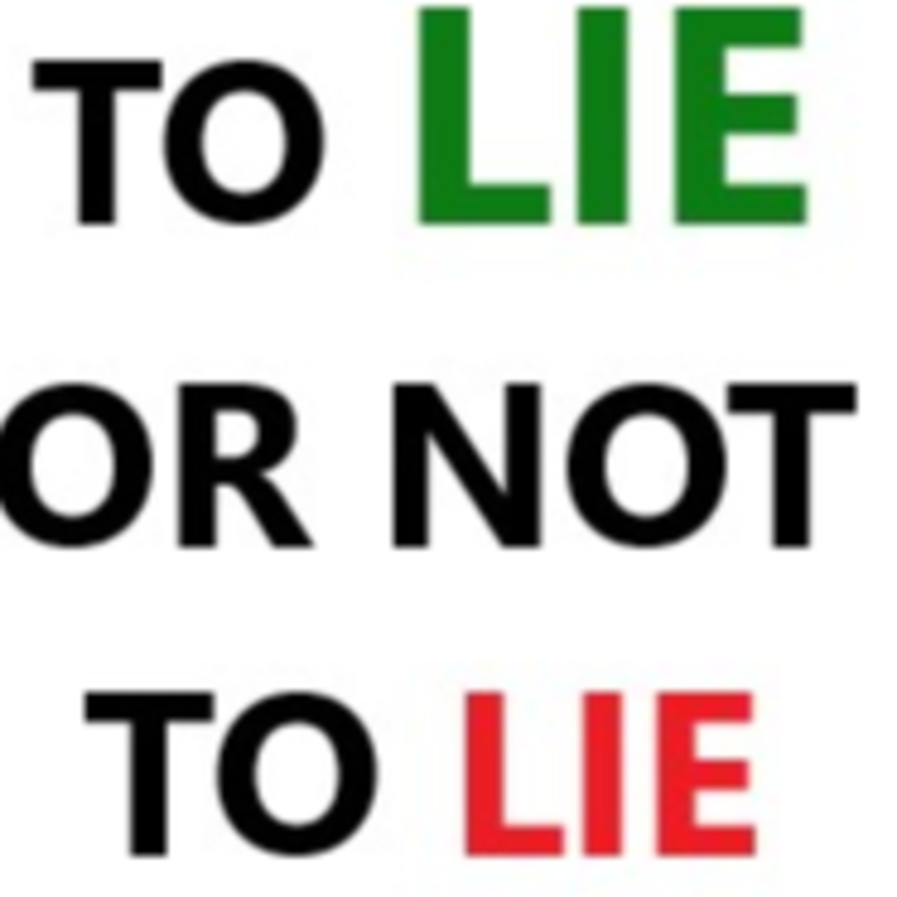When Lying is Gracious episode artwork