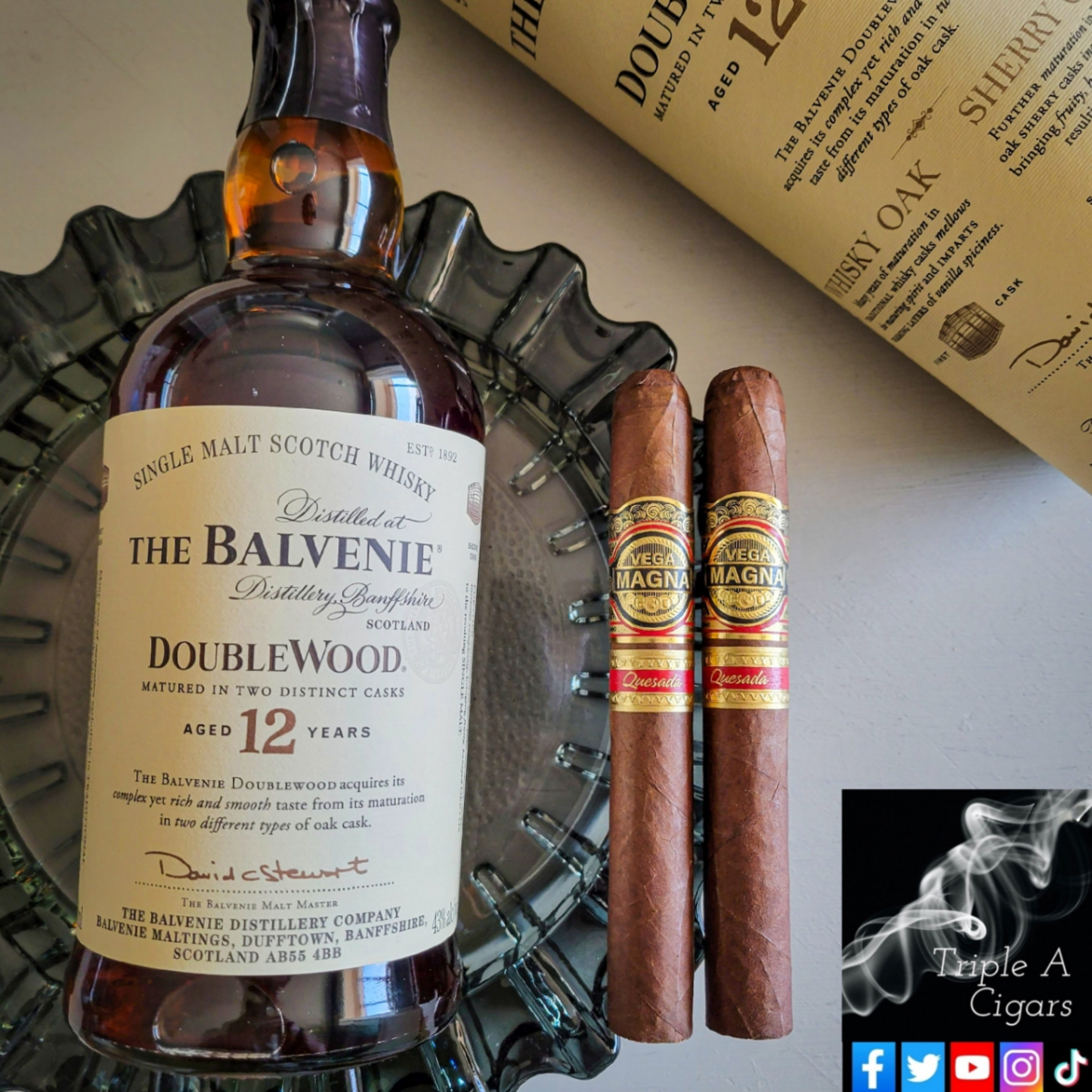 Episode 21 - Quesada Vega Magna and The Balvenie DoubleWood