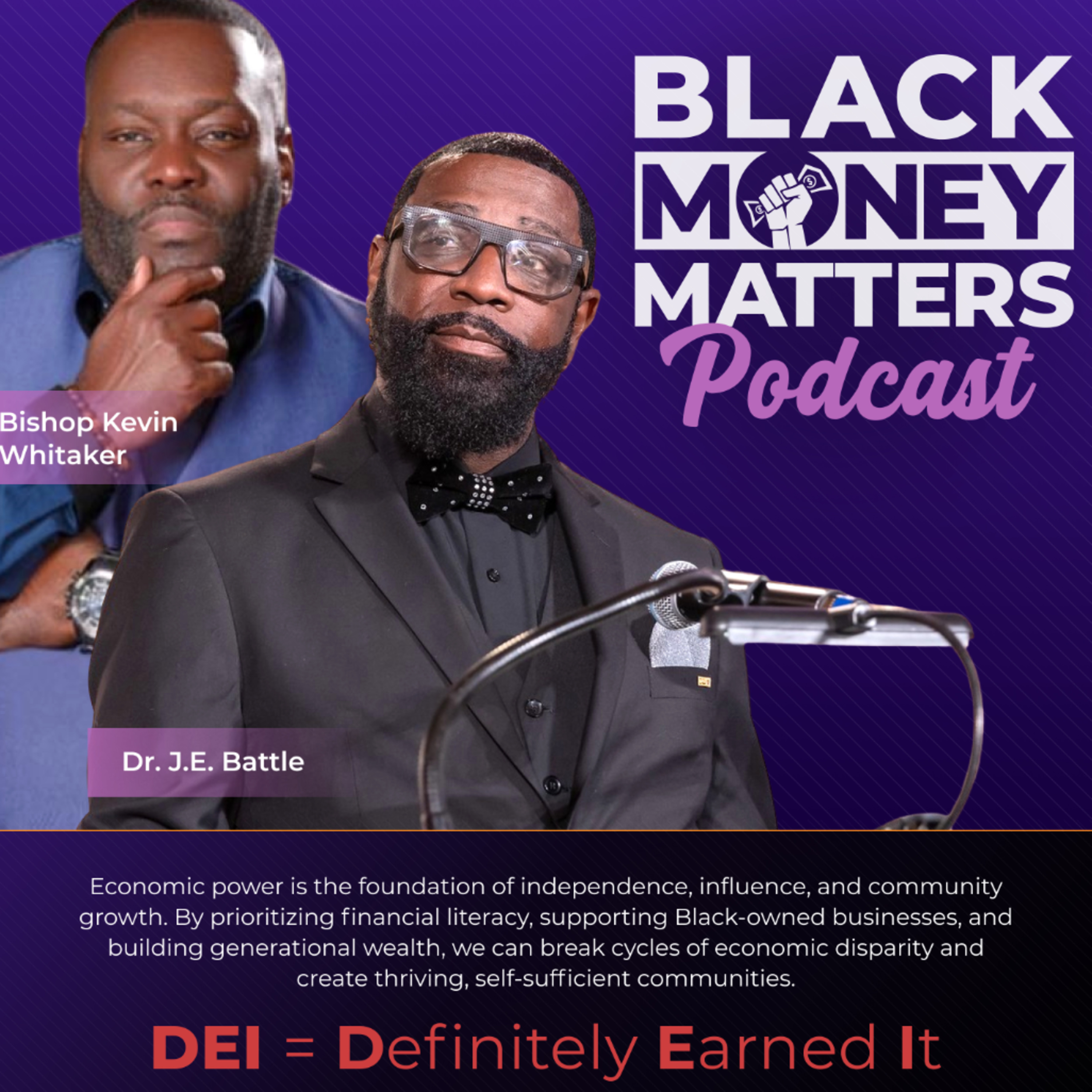 Bishop Whitaker interview with Dr. Johne' Battle episode artwork