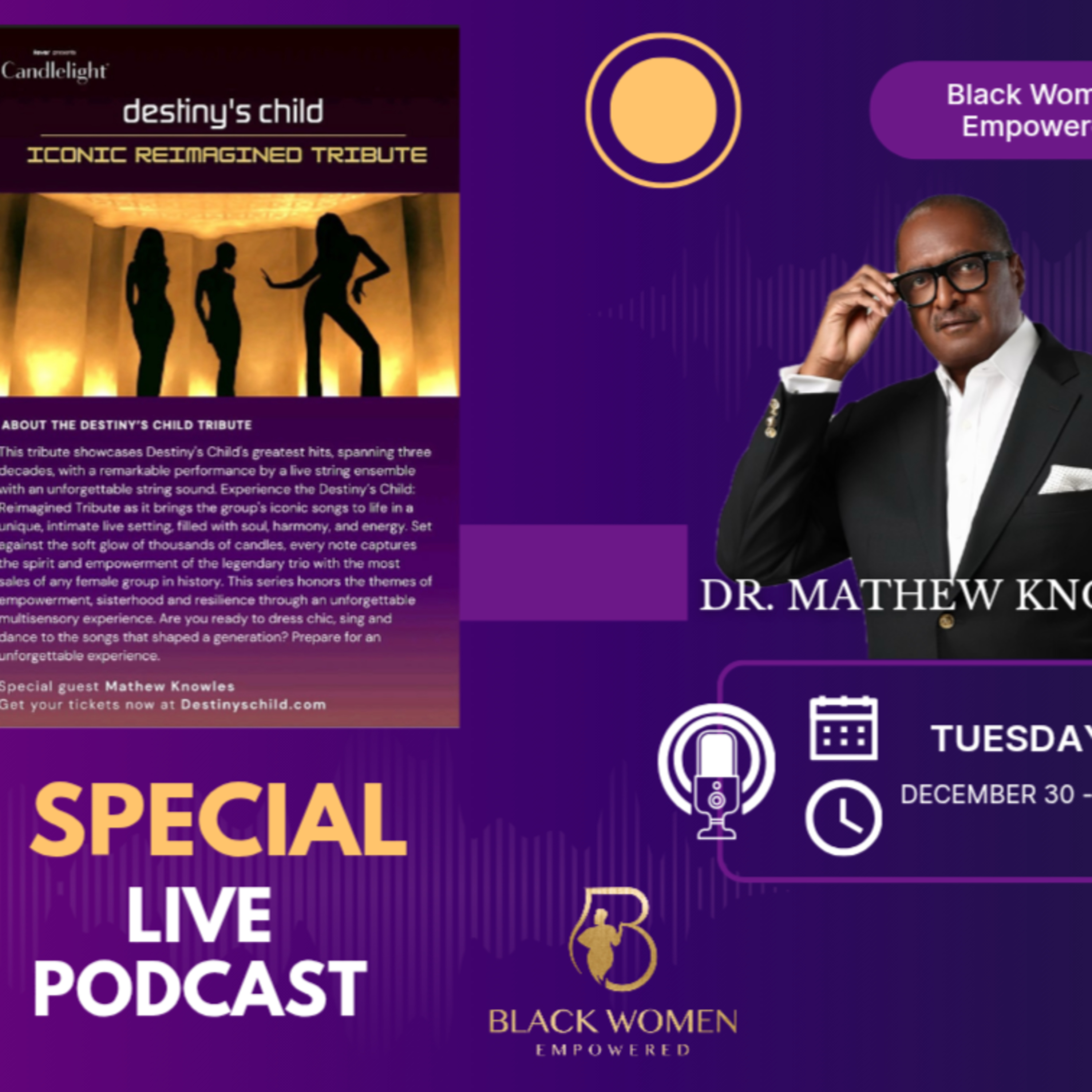 Dr. Mathew Knowles on the Destiny's Child Reimagined Tribute Tour episode artwork