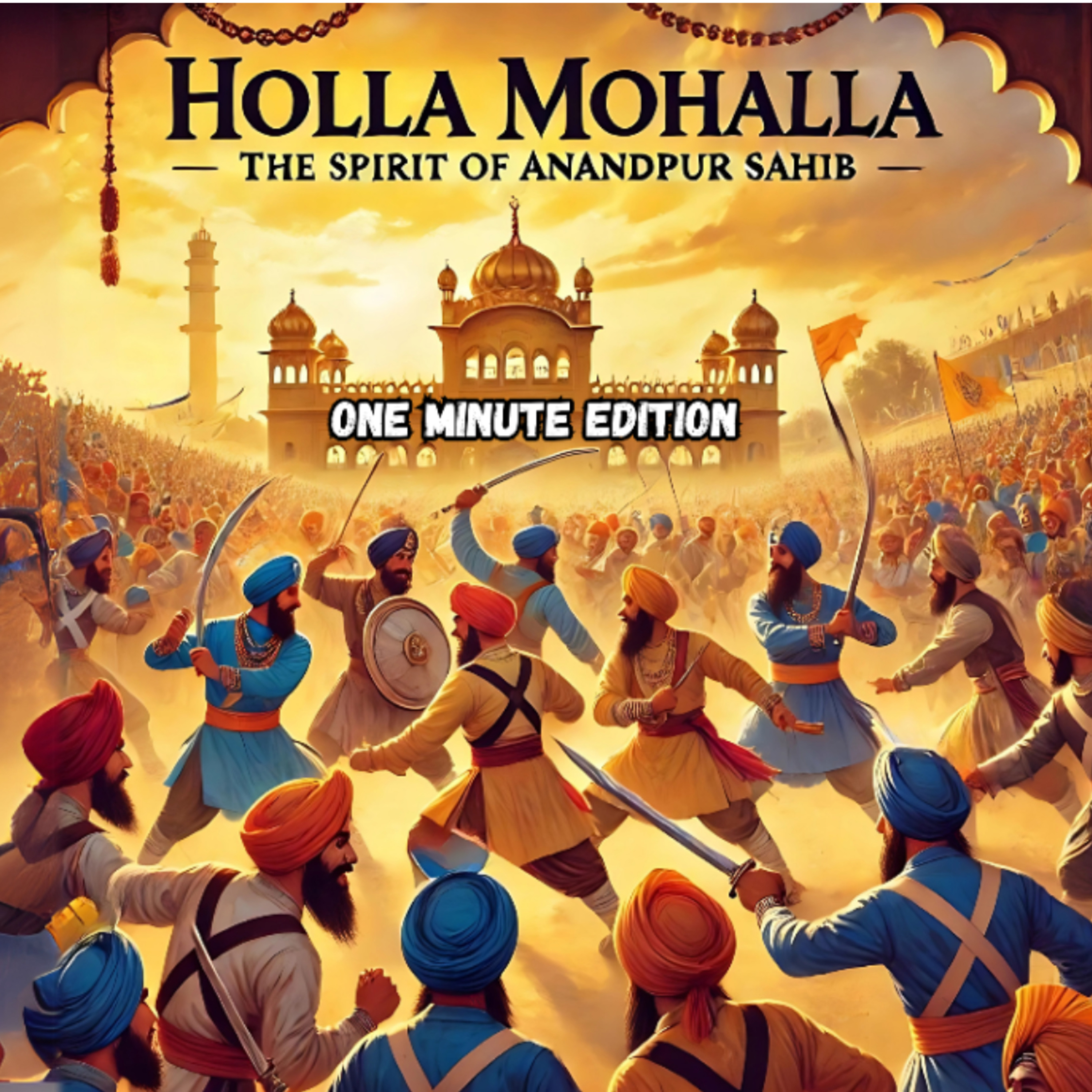 What is Holla Mohalla? The Spirit of Anandpur Sahib [1 MINUTE] | JIVAN PRAYAS | KOHINOOR JEHA episode artwork
