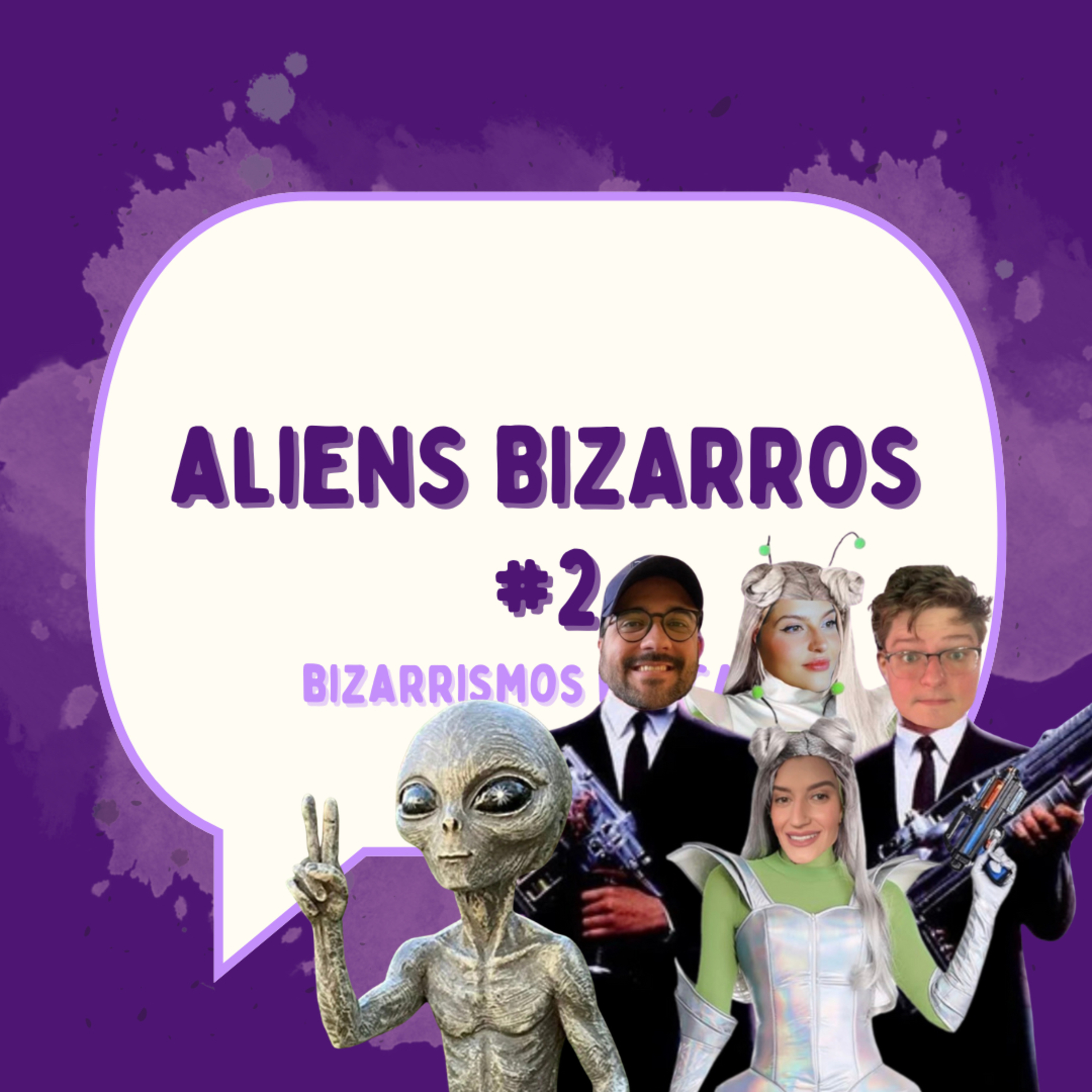 110 - Aliens Bizarros #2 com Chris Aguilera, Luca e Manu episode artwork