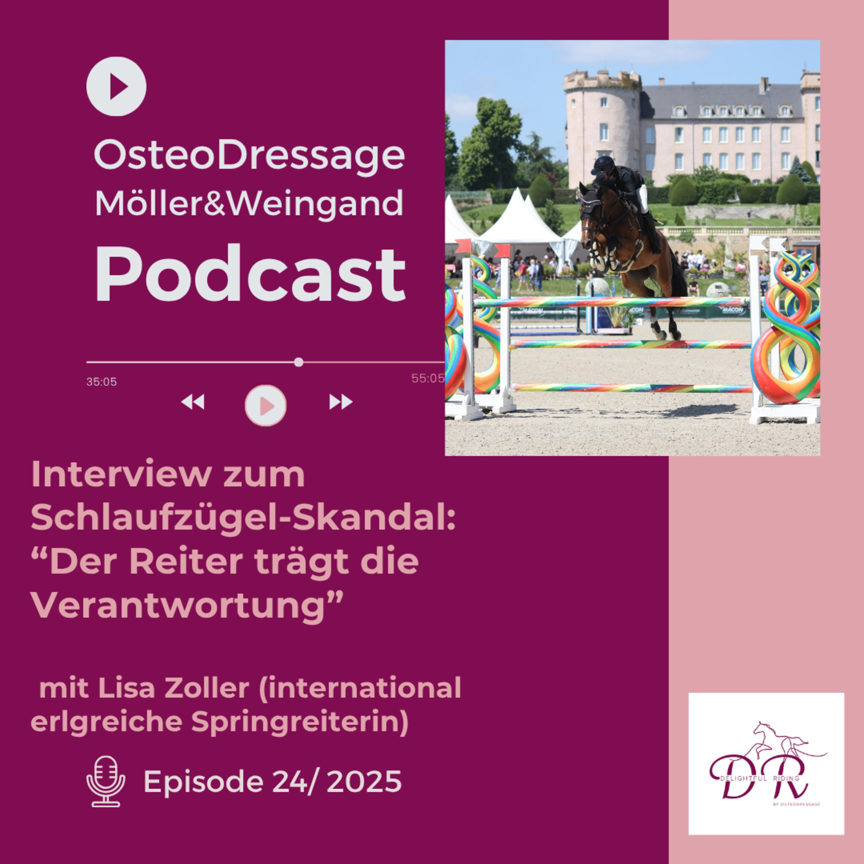 Schlaufzügel-Skandal: Interview mit Springreiterin Lisa Zoller "Der Reiter trägt die Verantwortung" episode artwork