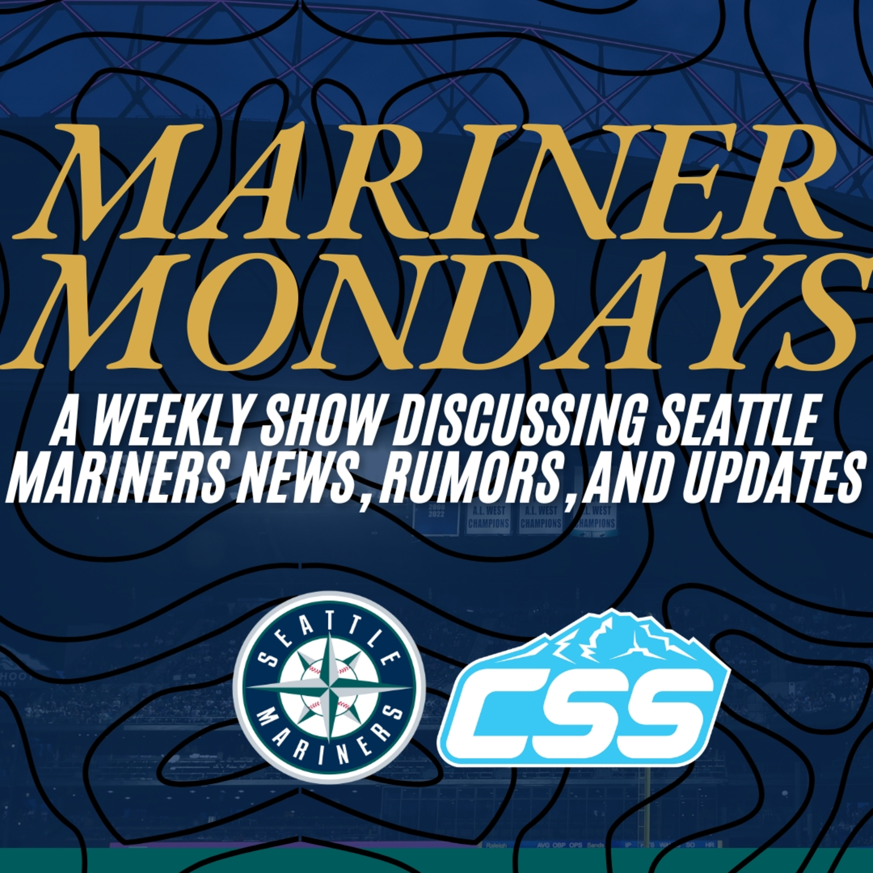 Episode 297: Cal Raleigh and his MVP level pace of play so far in 2025 - Mariner Monday's, June 23rd, 2025 episode artwork